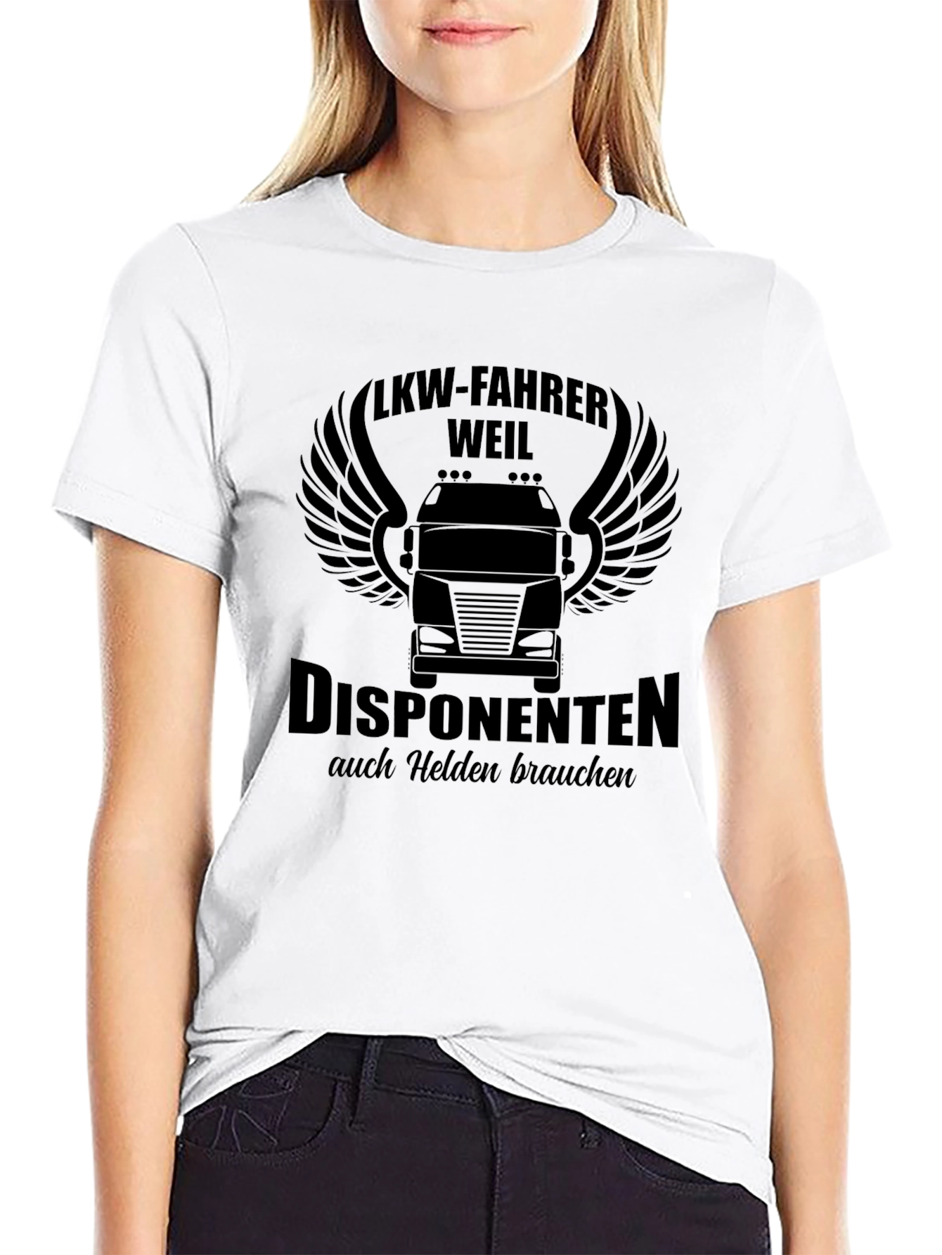 Truck Driver T-Shirt - Disponenten auch Helden brauchen