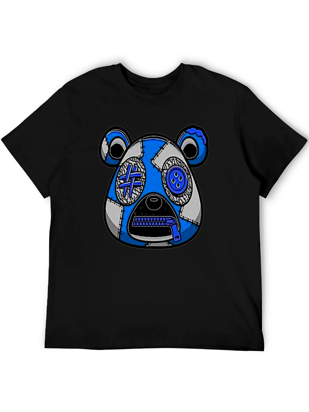 Blue Bear Graphic Tee - Unique Streetwear