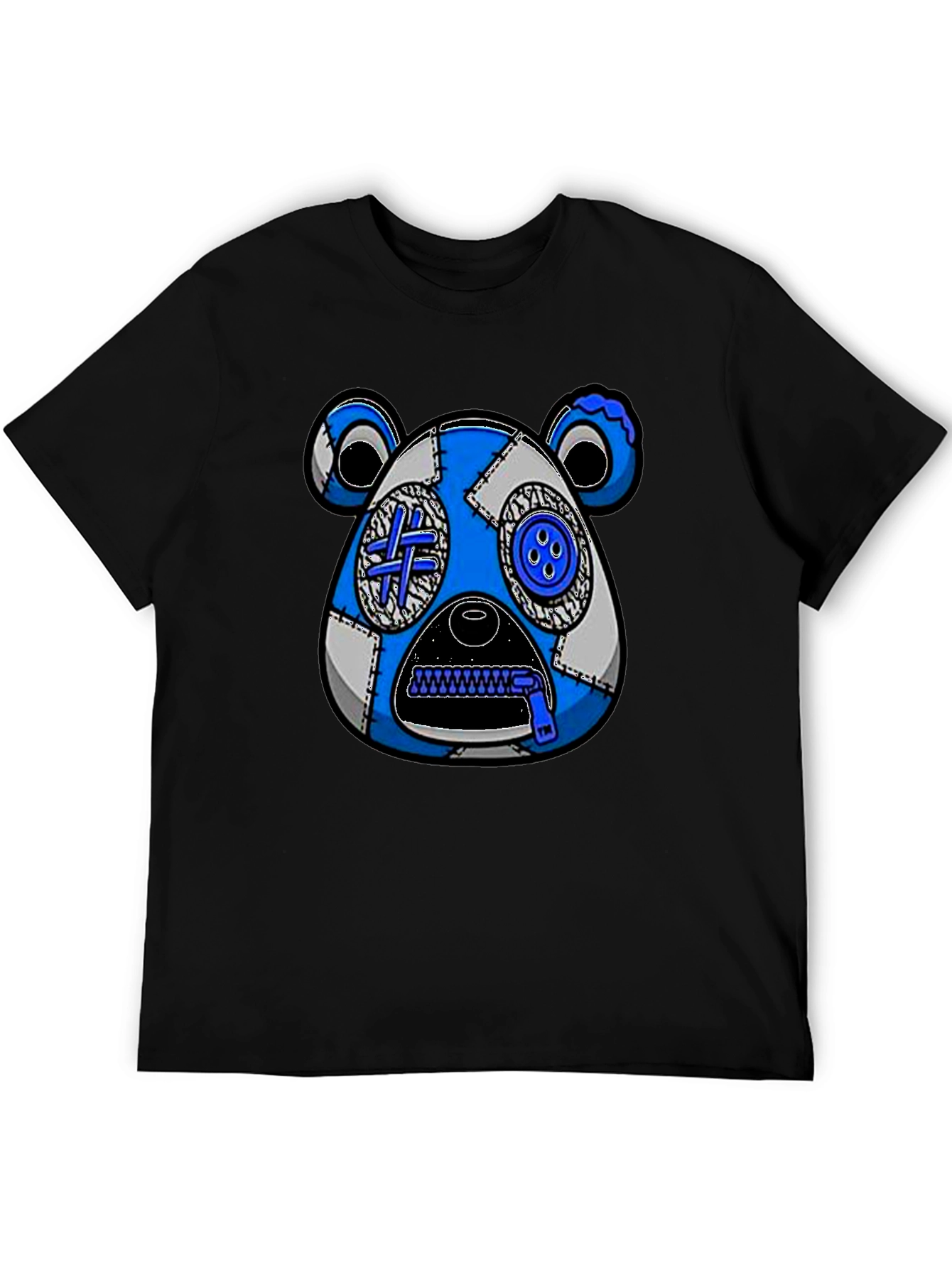 Blue Bear Graphic Tee - Unique Streetwear