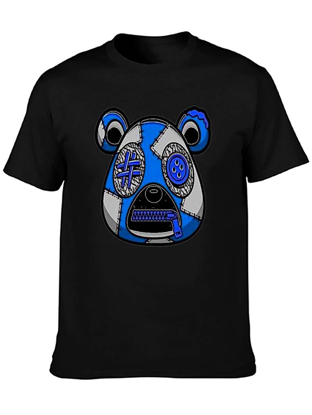 Blue Bear Graphic Tee - Unique Streetwear