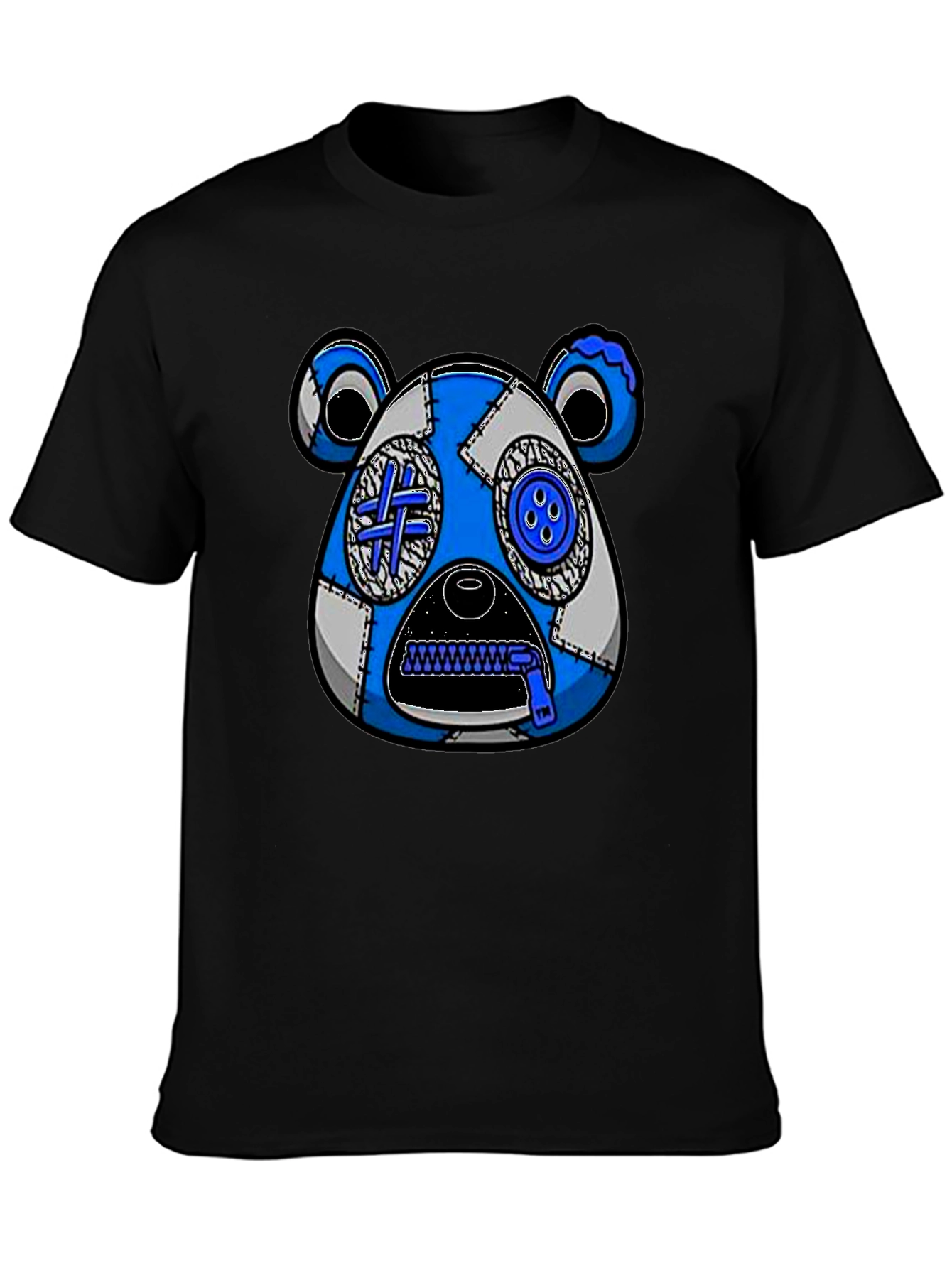 Blue Bear Graphic Tee - Unique Streetwear