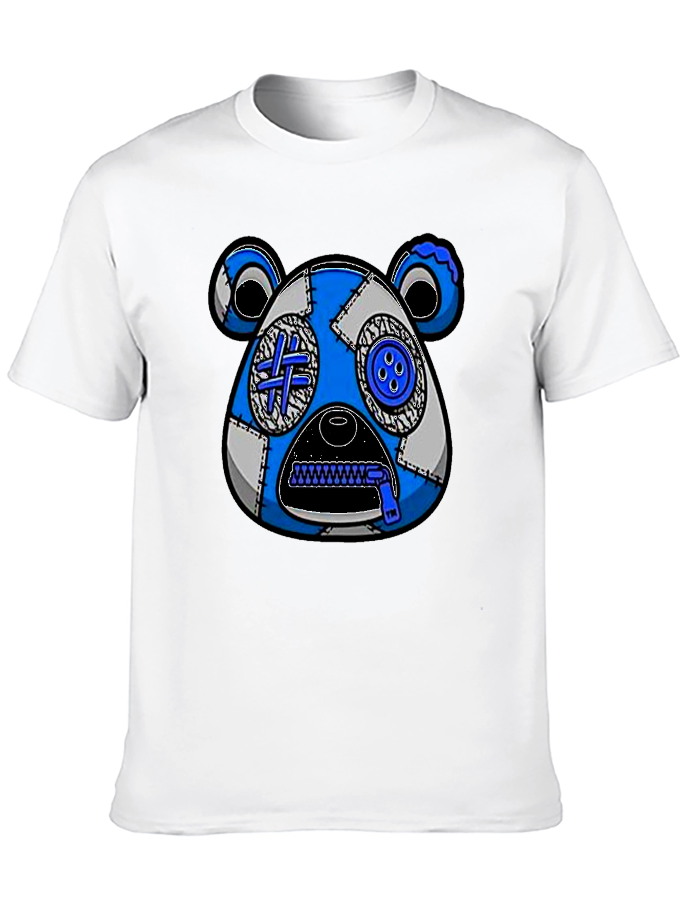 Blue Bear Graphic Tee - Unique Streetwear