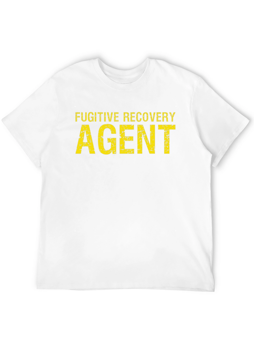 Fugitive Recovery Agent Graphic Tee - Black