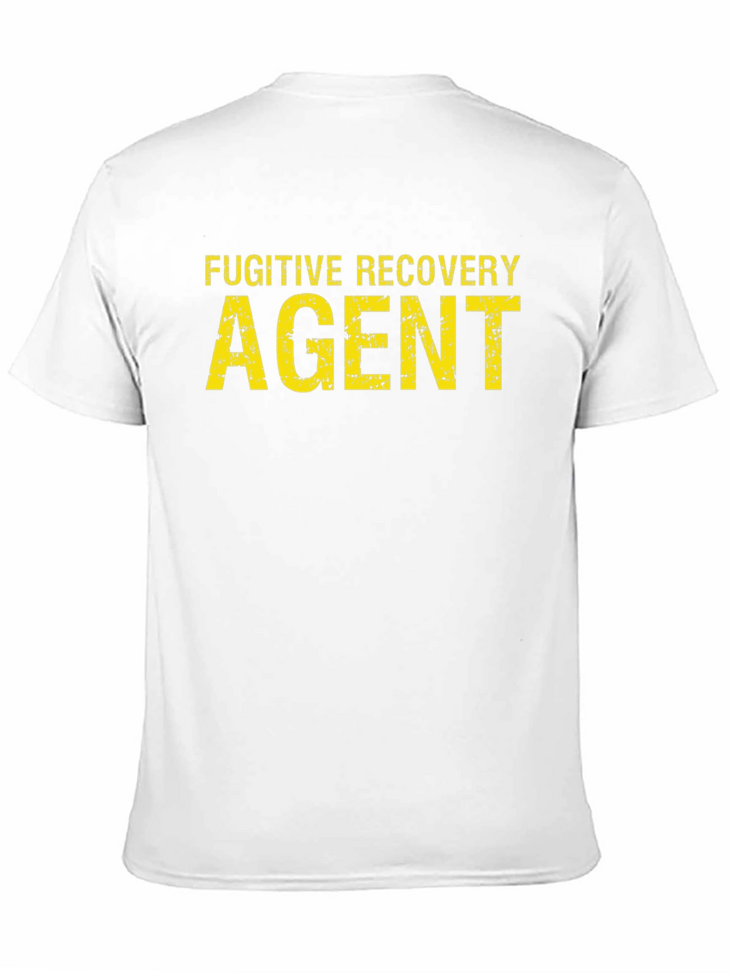 Fugitive Recovery Agent Graphic Tee - Black