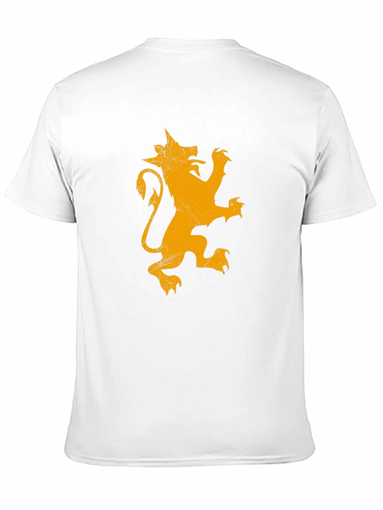 Lion Emblem Graphic T-Shirt - Black
