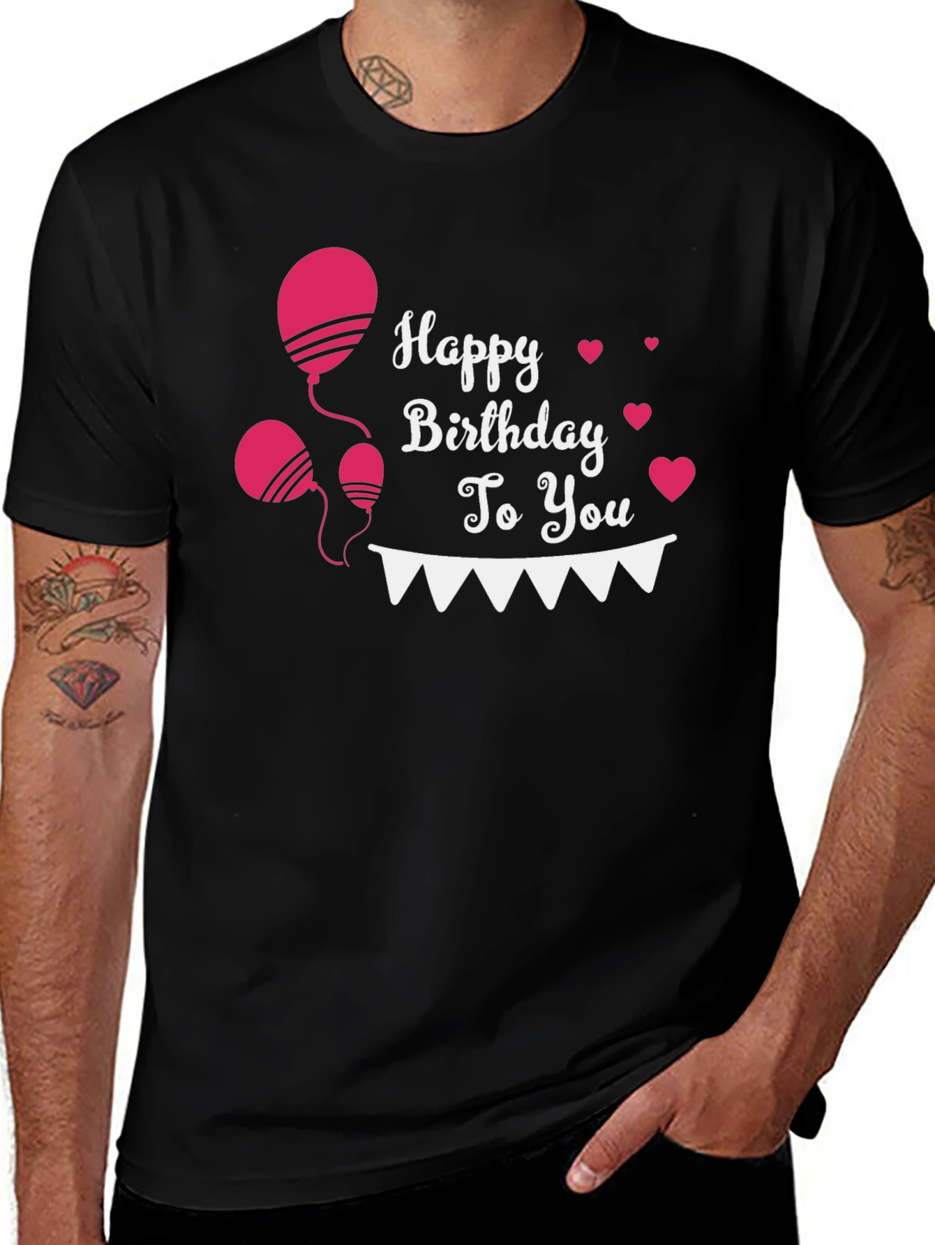 Happy Birthday Graphic T-Shirt