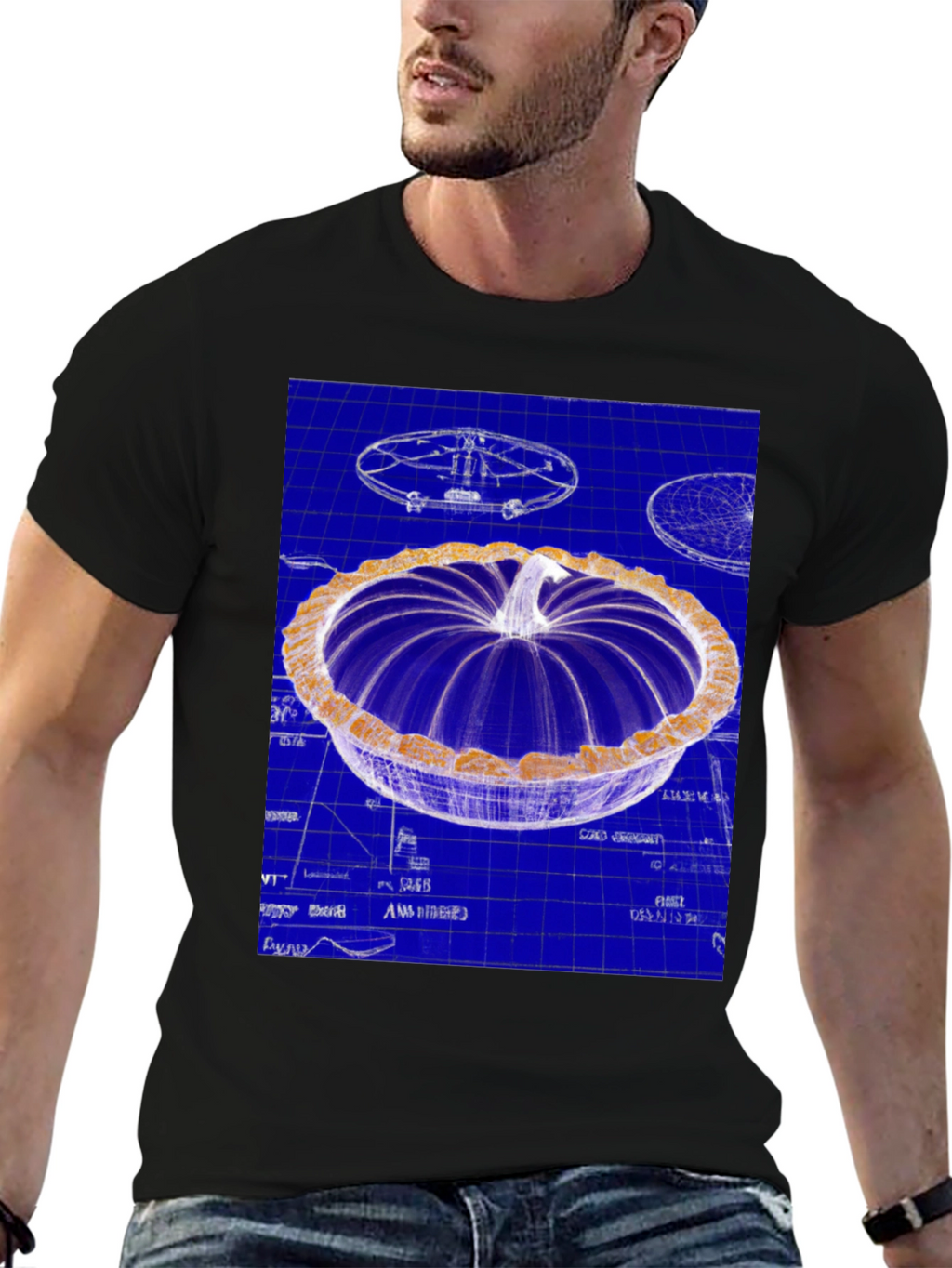 Blueprint Pumpkin Pie Graphic Tee