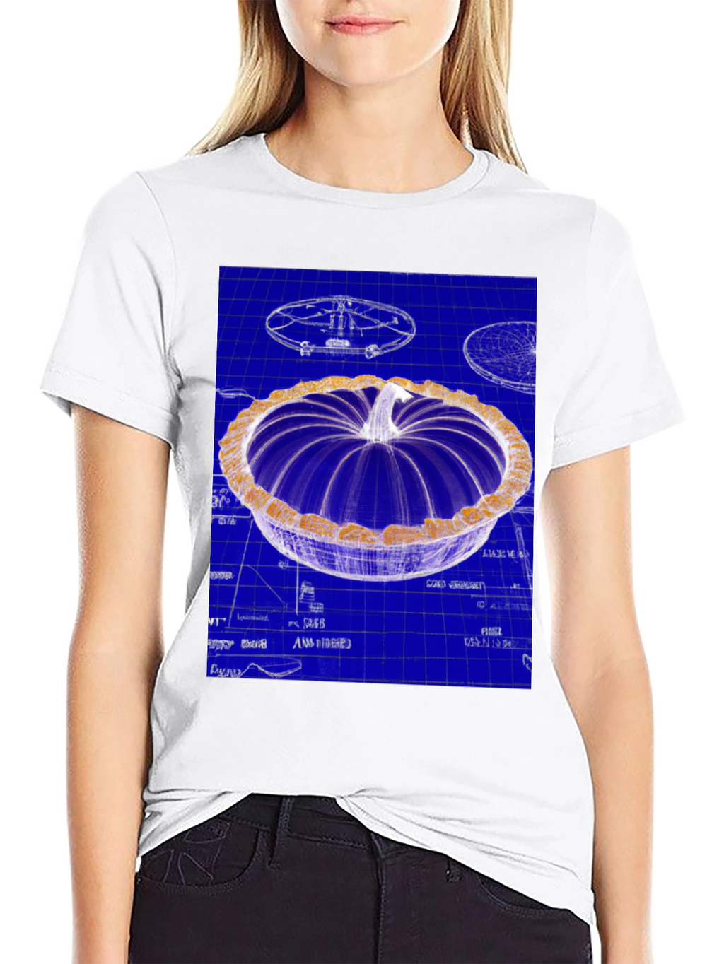 Blueprint Pumpkin Pie Graphic Tee