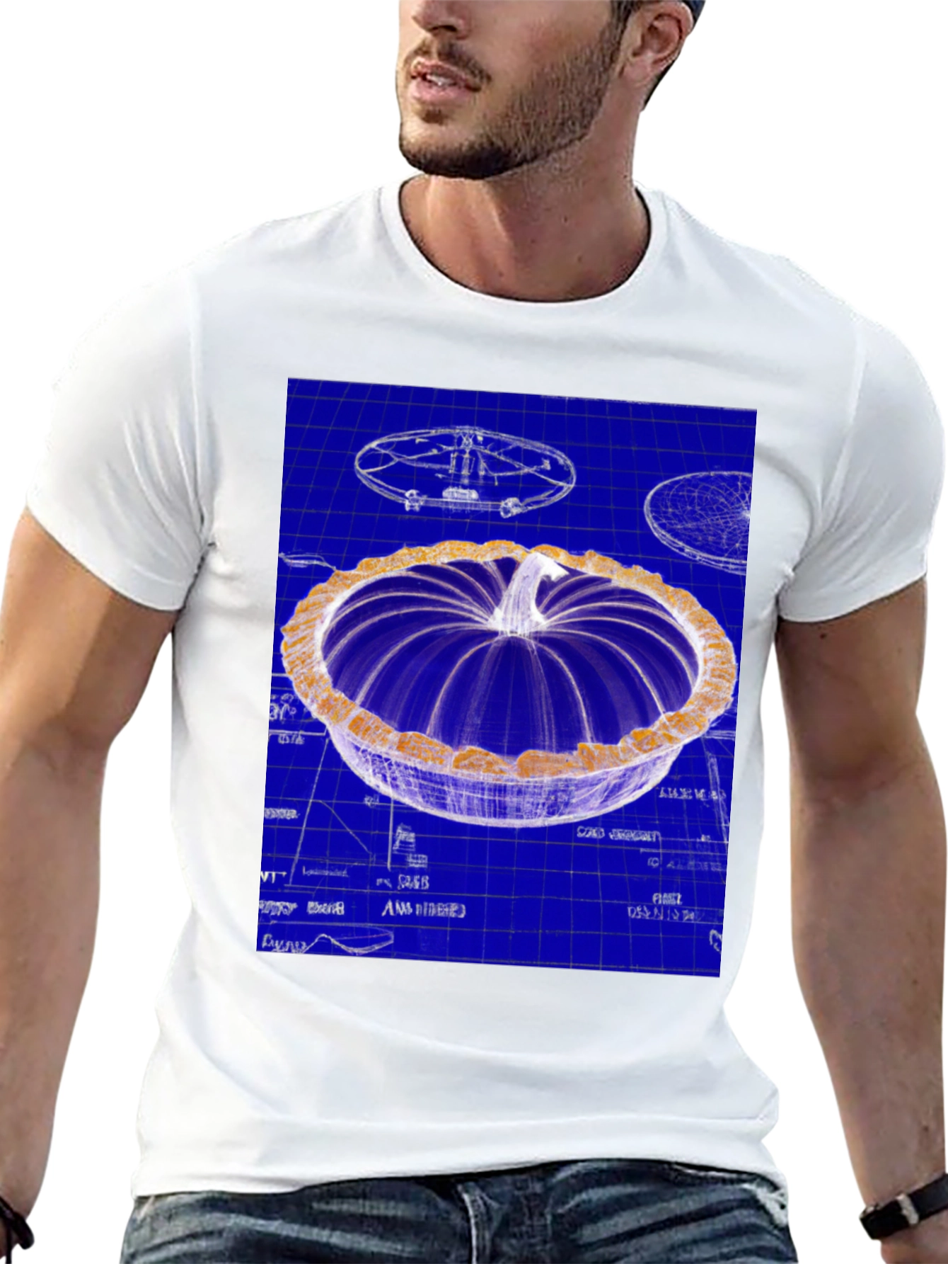 Blueprint Pumpkin Pie Graphic Tee