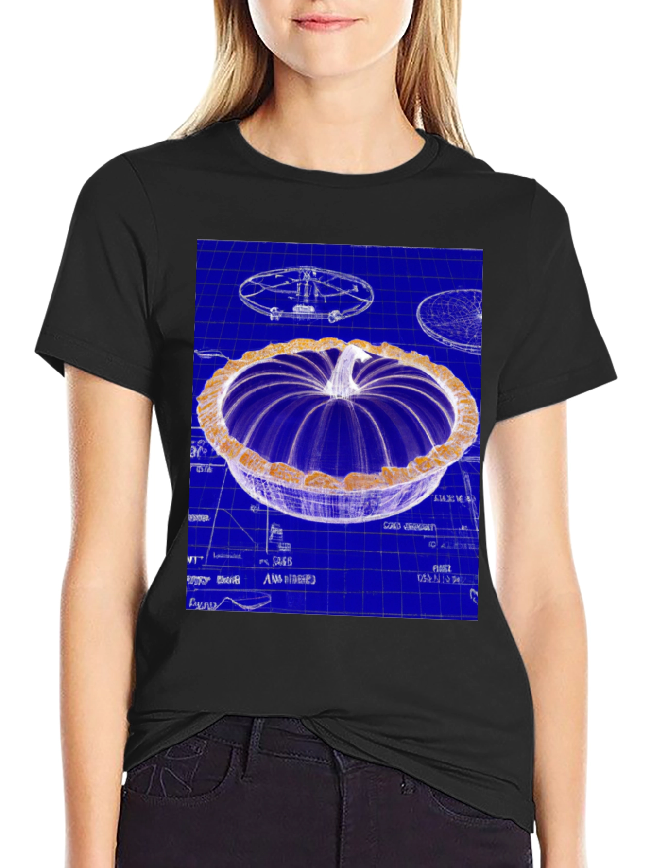 Blueprint Pumpkin Pie Graphic Tee