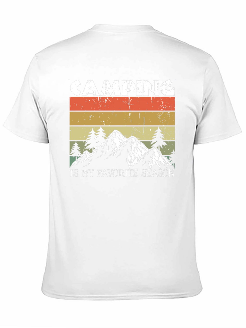 Camping is My Favorite Season Graphic T-Shirt
