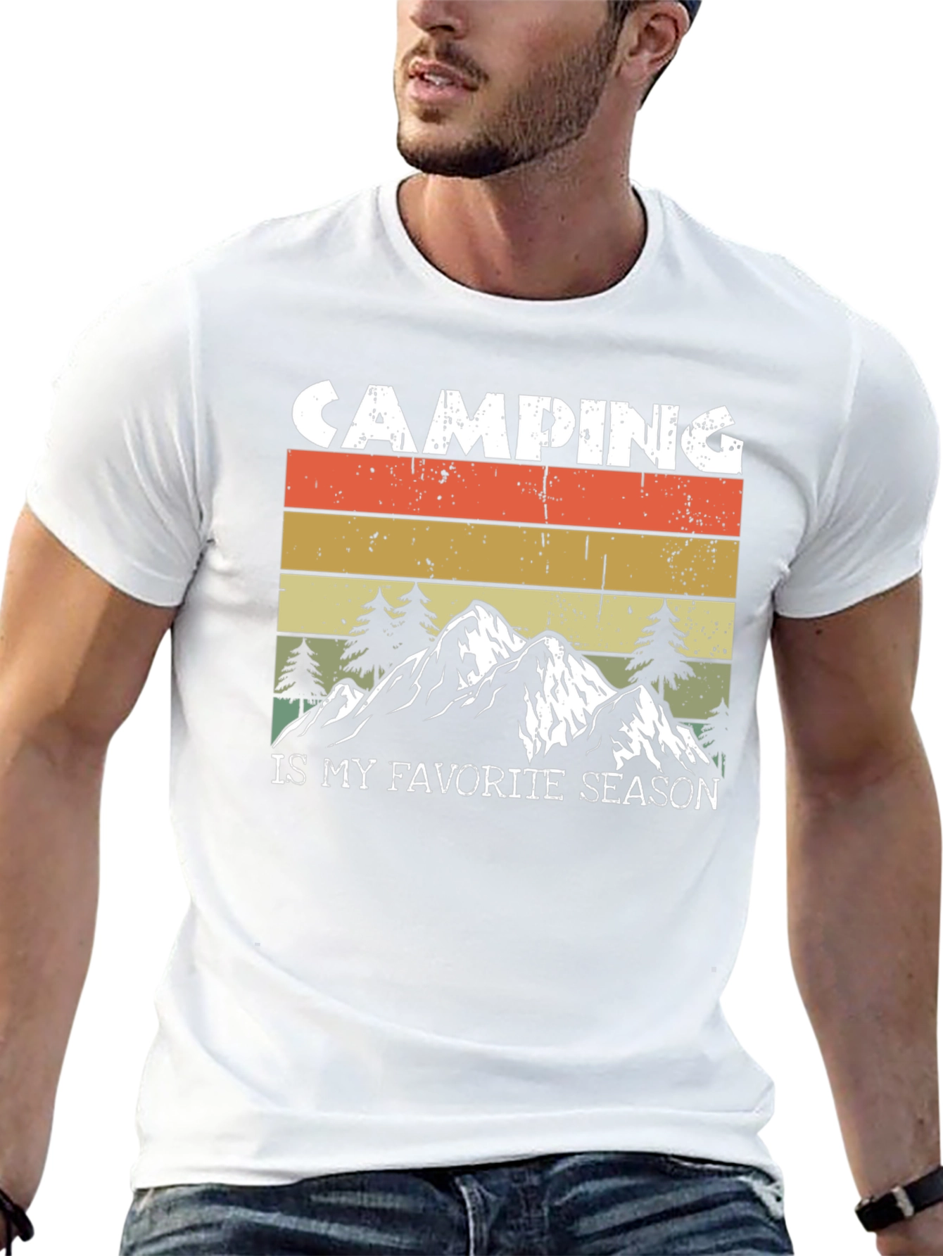 Camping is My Favorite Season Graphic T-Shirt