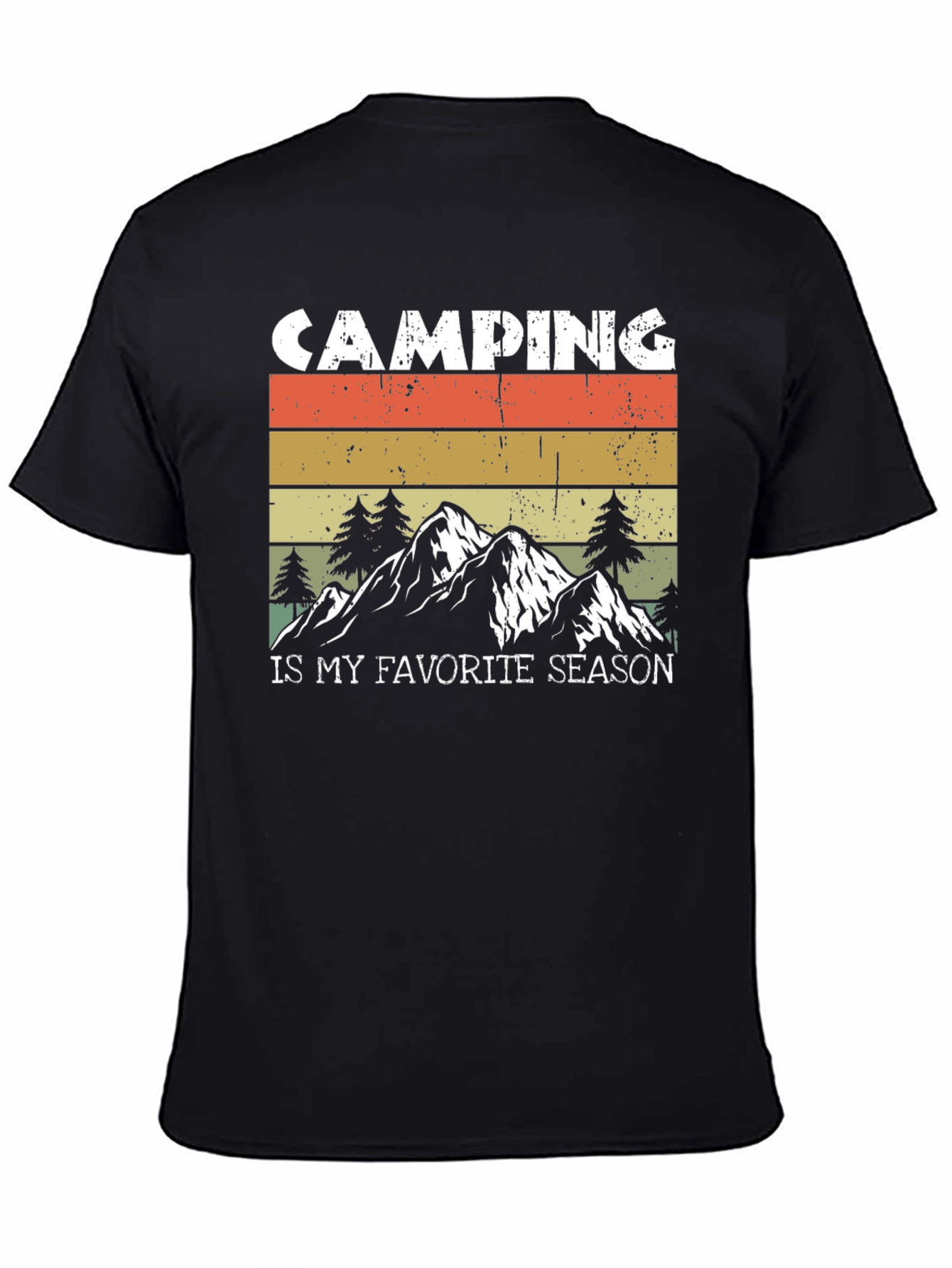 Camping is My Favorite Season Graphic T-Shirt
