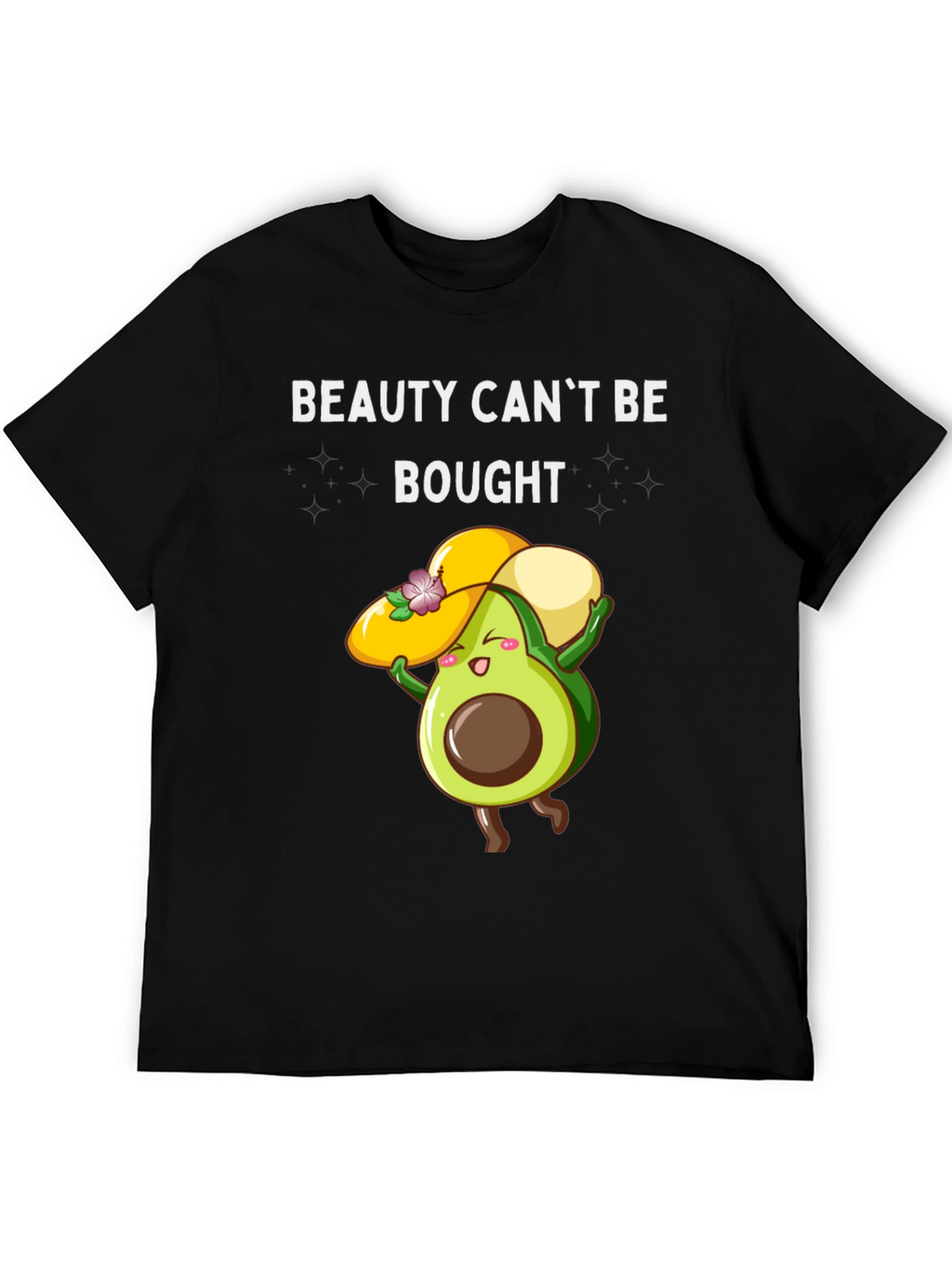 Beauty Cant Be Bought T-Shirt Avocado Graphic