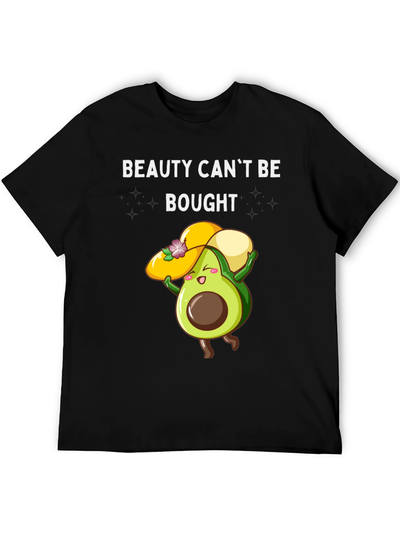 Beauty Cant Be Bought T-Shirt Avocado Graphic