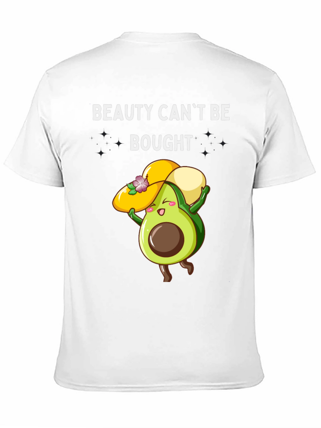 Beauty Cant Be Bought T-Shirt Avocado Graphic