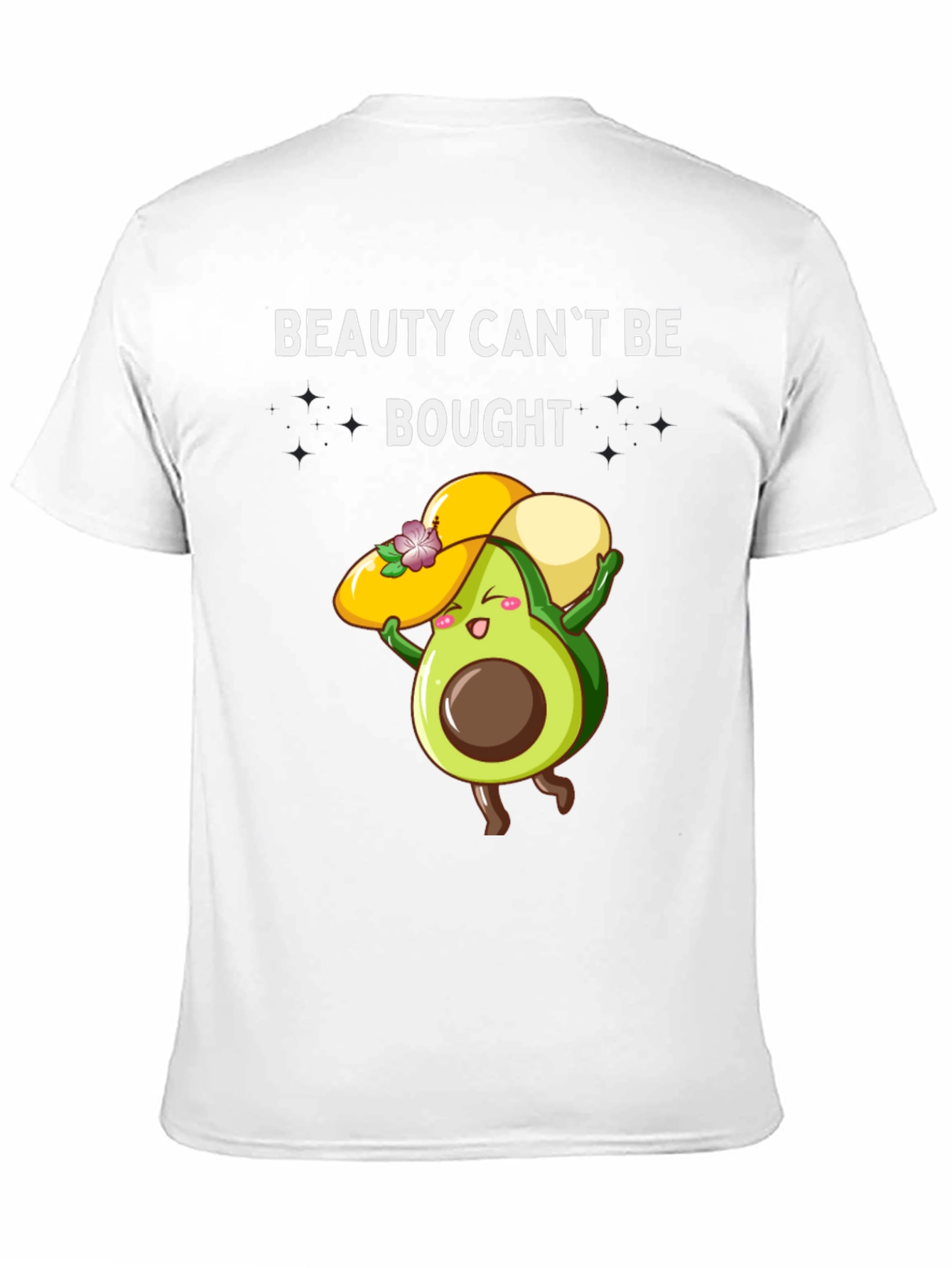 Beauty Cant Be Bought T-Shirt Avocado Graphic