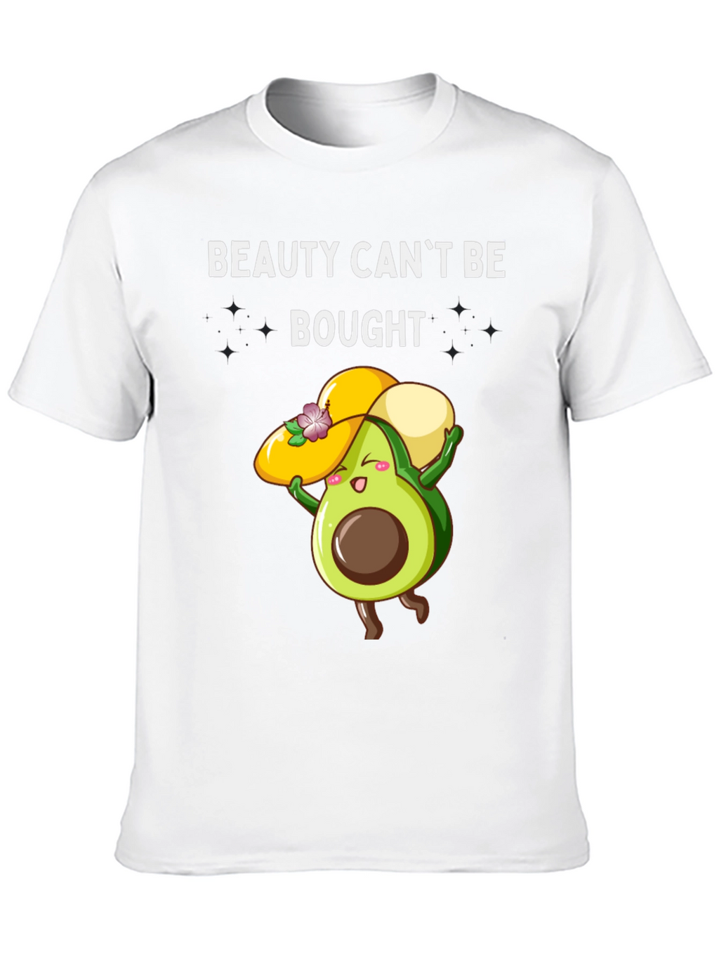 Beauty Cant Be Bought T-Shirt Avocado Graphic