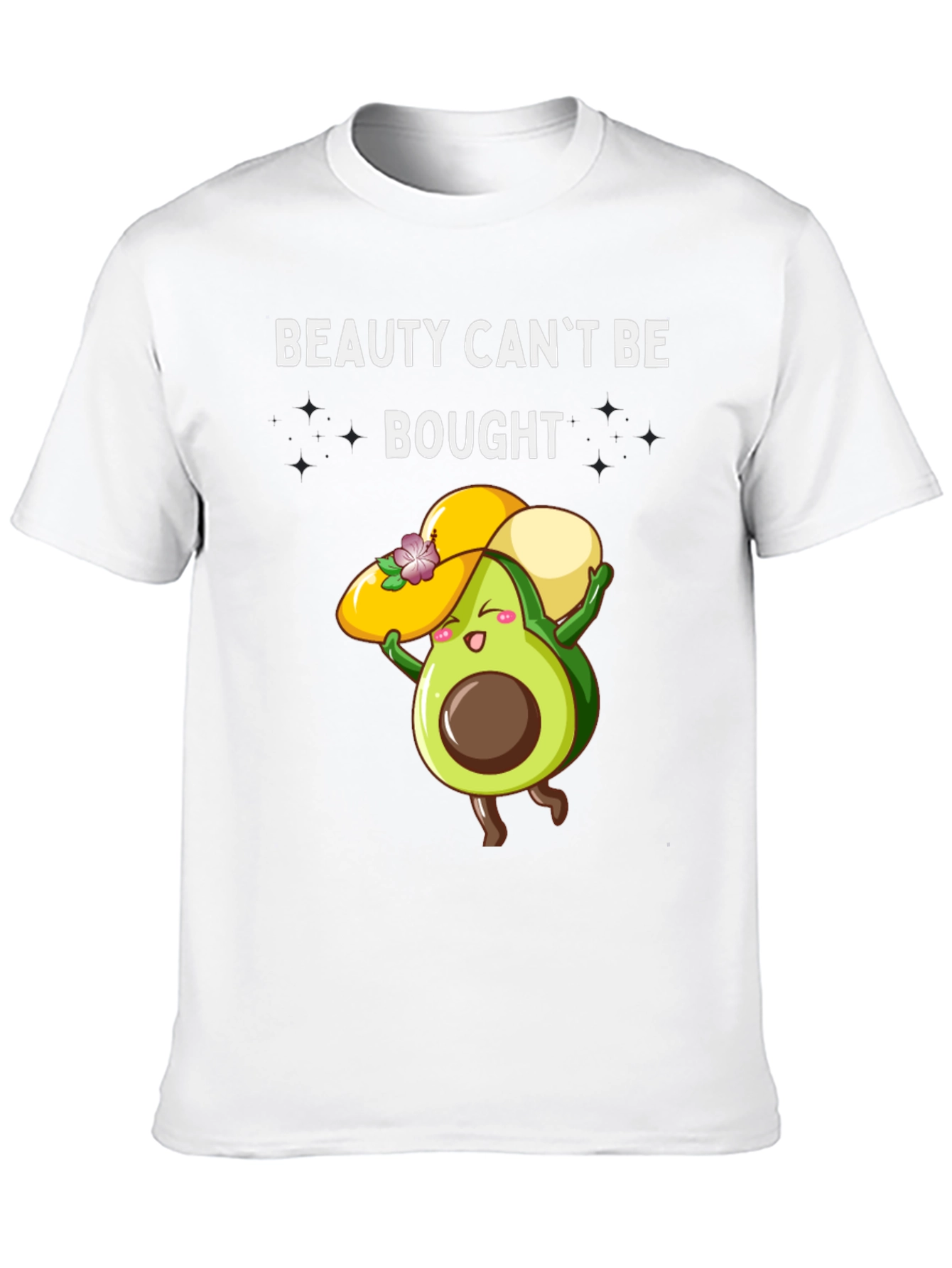 Beauty Cant Be Bought T-Shirt Avocado Graphic
