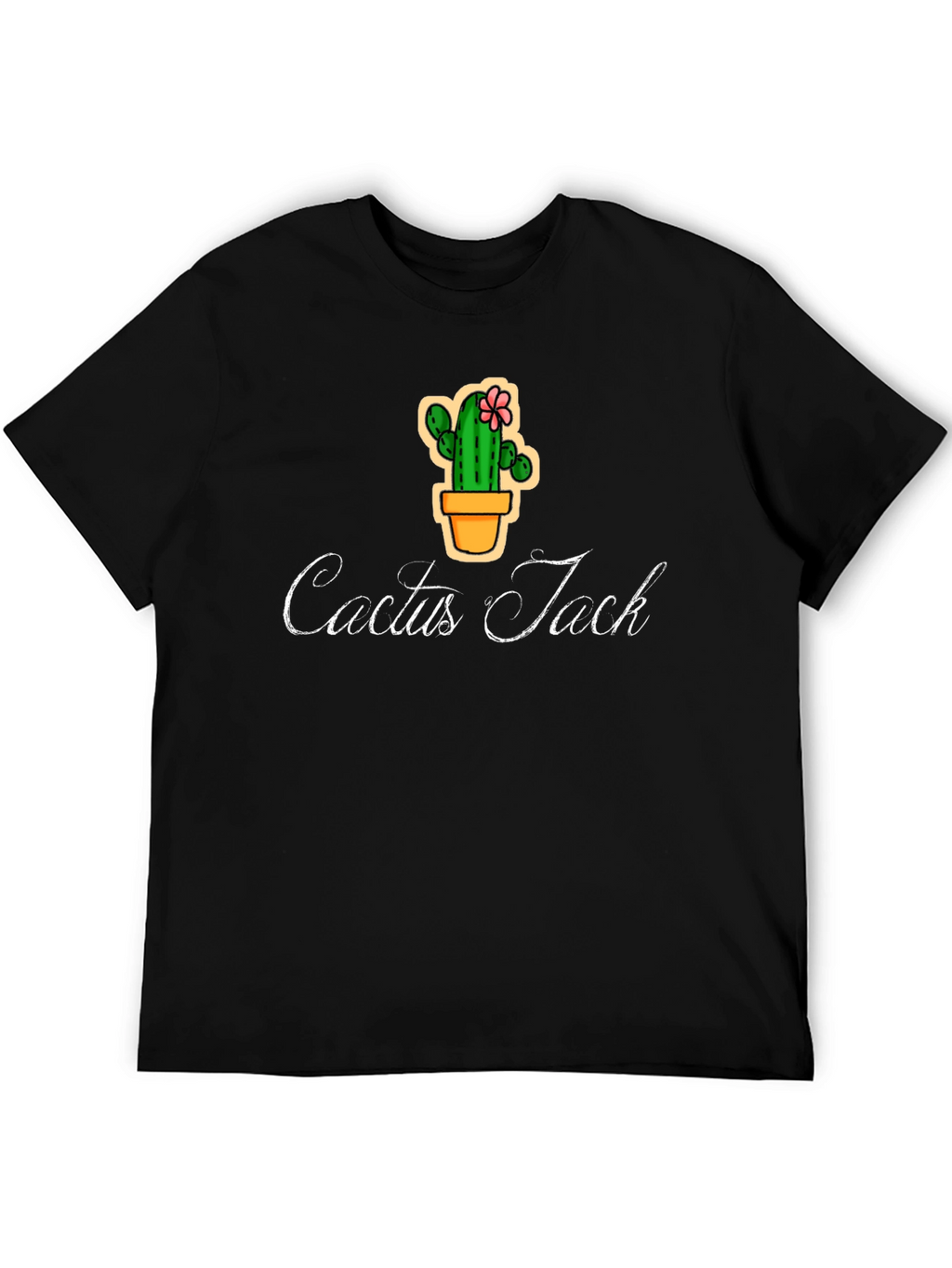 Cactus Jack Black T-Shirt - Stylish Graphic Tee