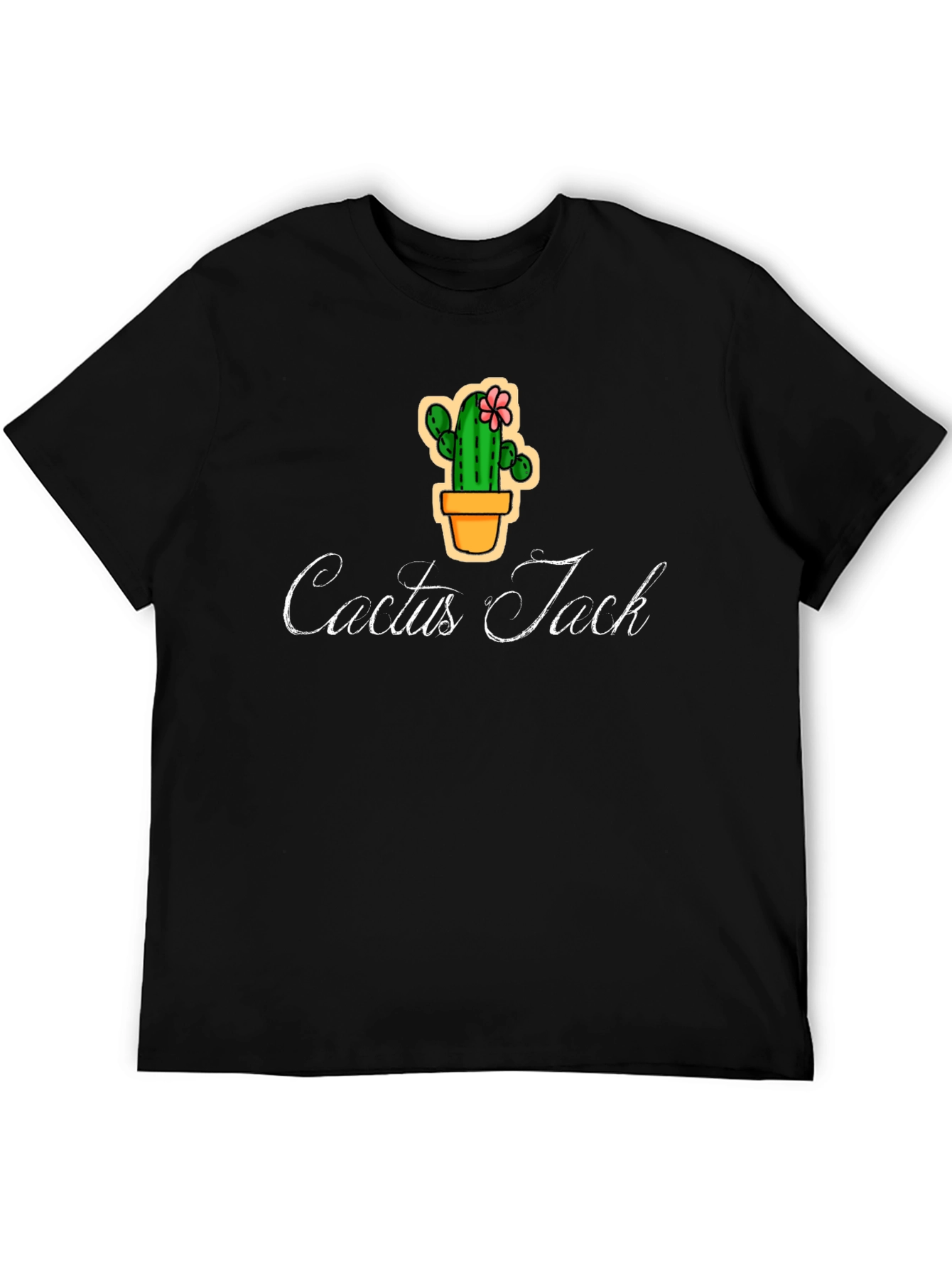 Cactus Jack Black T-Shirt - Stylish Graphic Tee