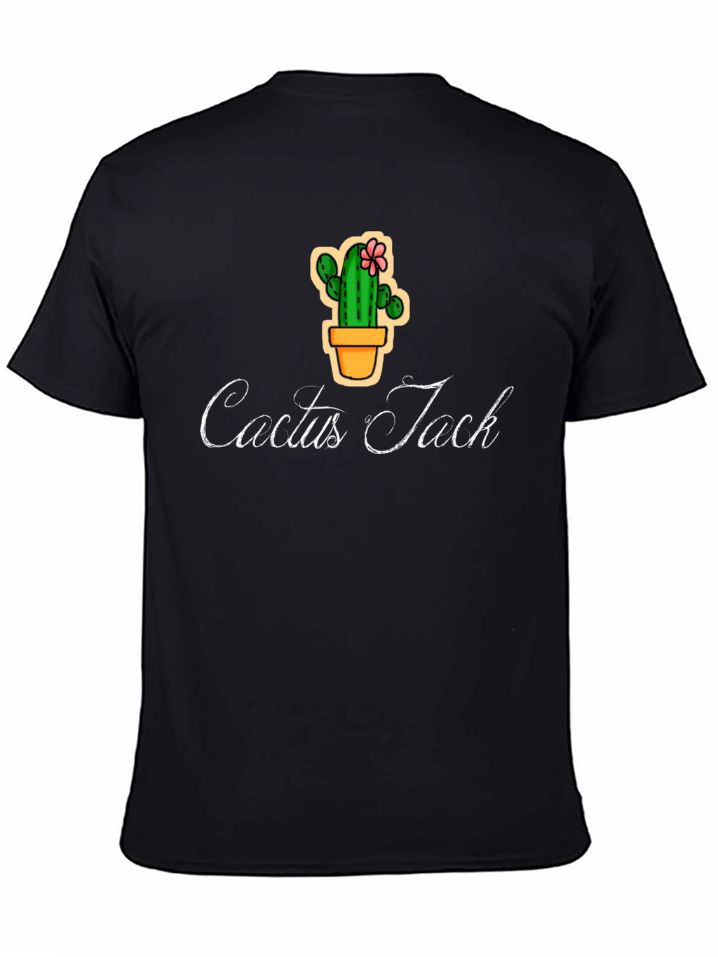 Cactus Jack Black T-Shirt - Stylish Graphic Tee