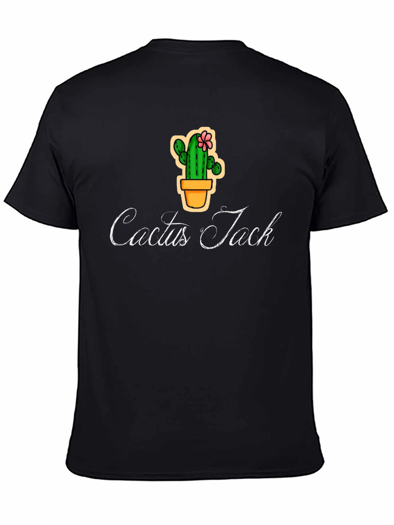 Cactus Jack Black T-Shirt - Stylish Graphic Tee