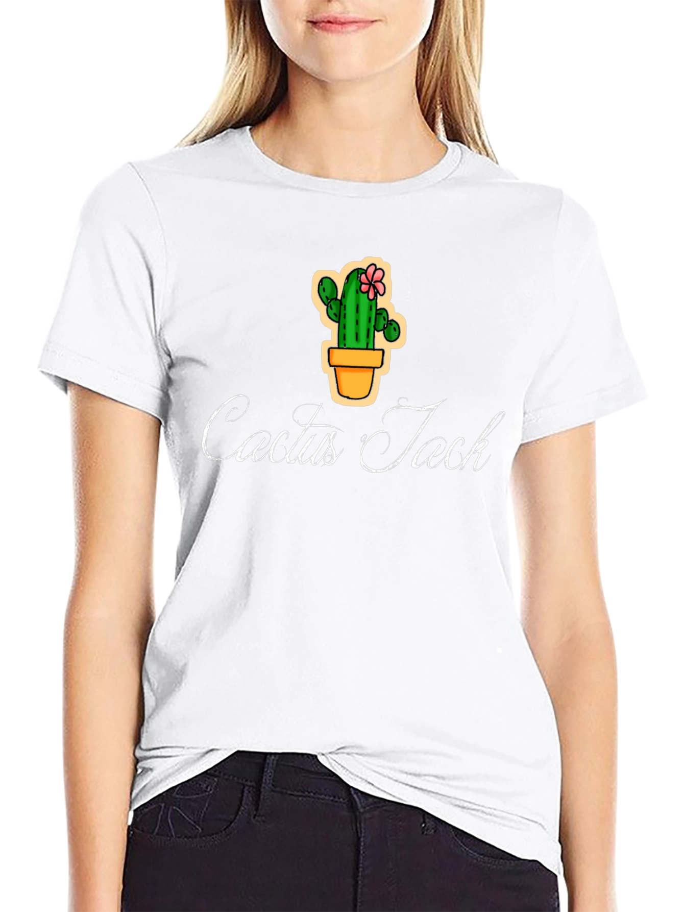 Cactus Jack Black T-Shirt - Stylish Graphic Tee