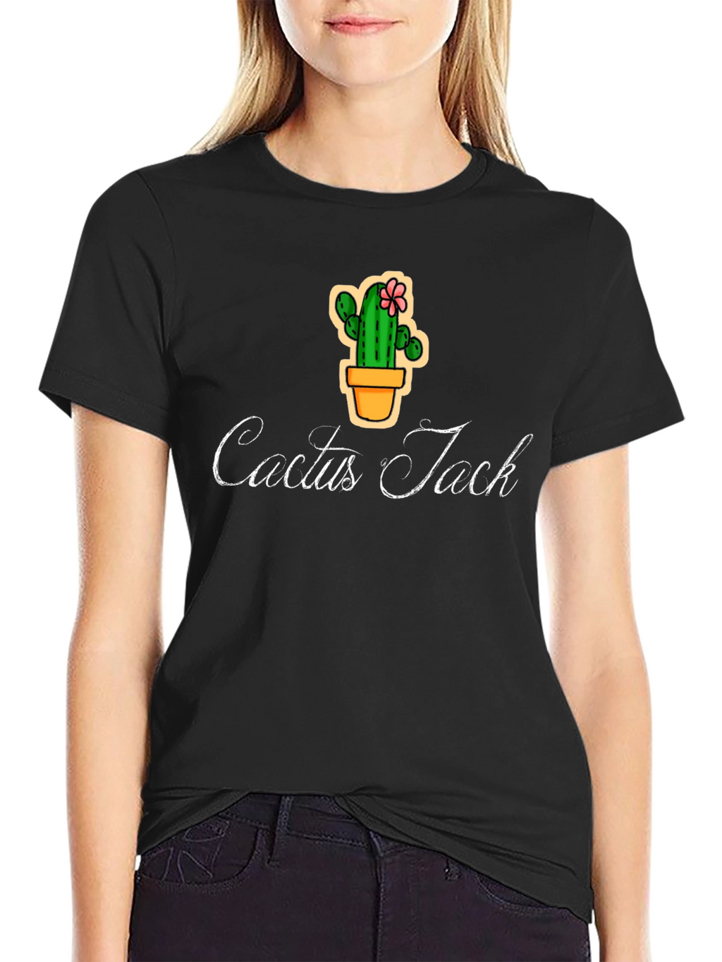 Cactus Jack Black T-Shirt - Stylish Graphic Tee