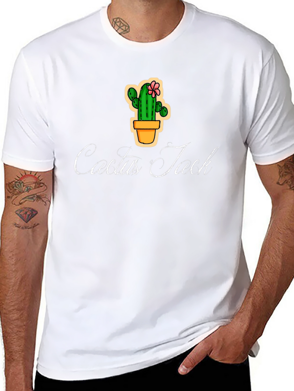 Cactus Jack Black T-Shirt - Stylish Graphic Tee