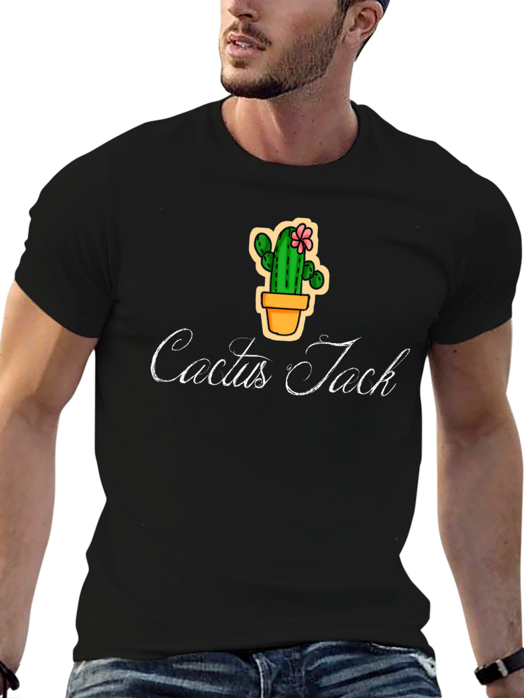 Cactus Jack Black T-Shirt - Stylish Graphic Tee