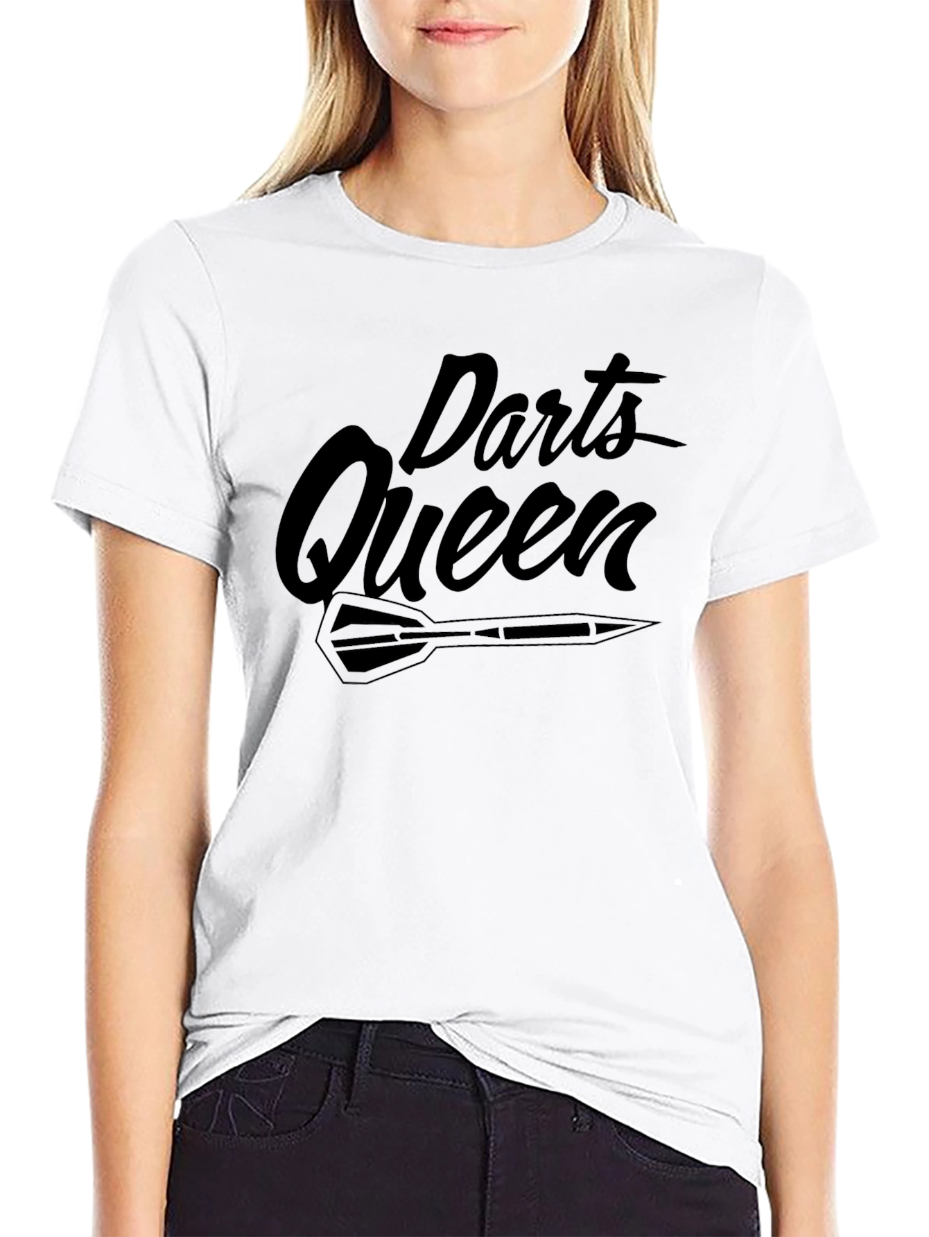 Darts Queen Graphic T-Shirt - Unisex