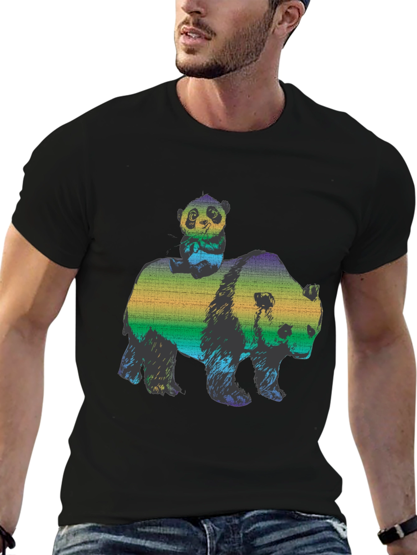 Panda Ride Graphic Tee