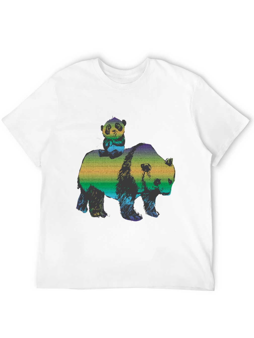Panda Ride Graphic Tee
