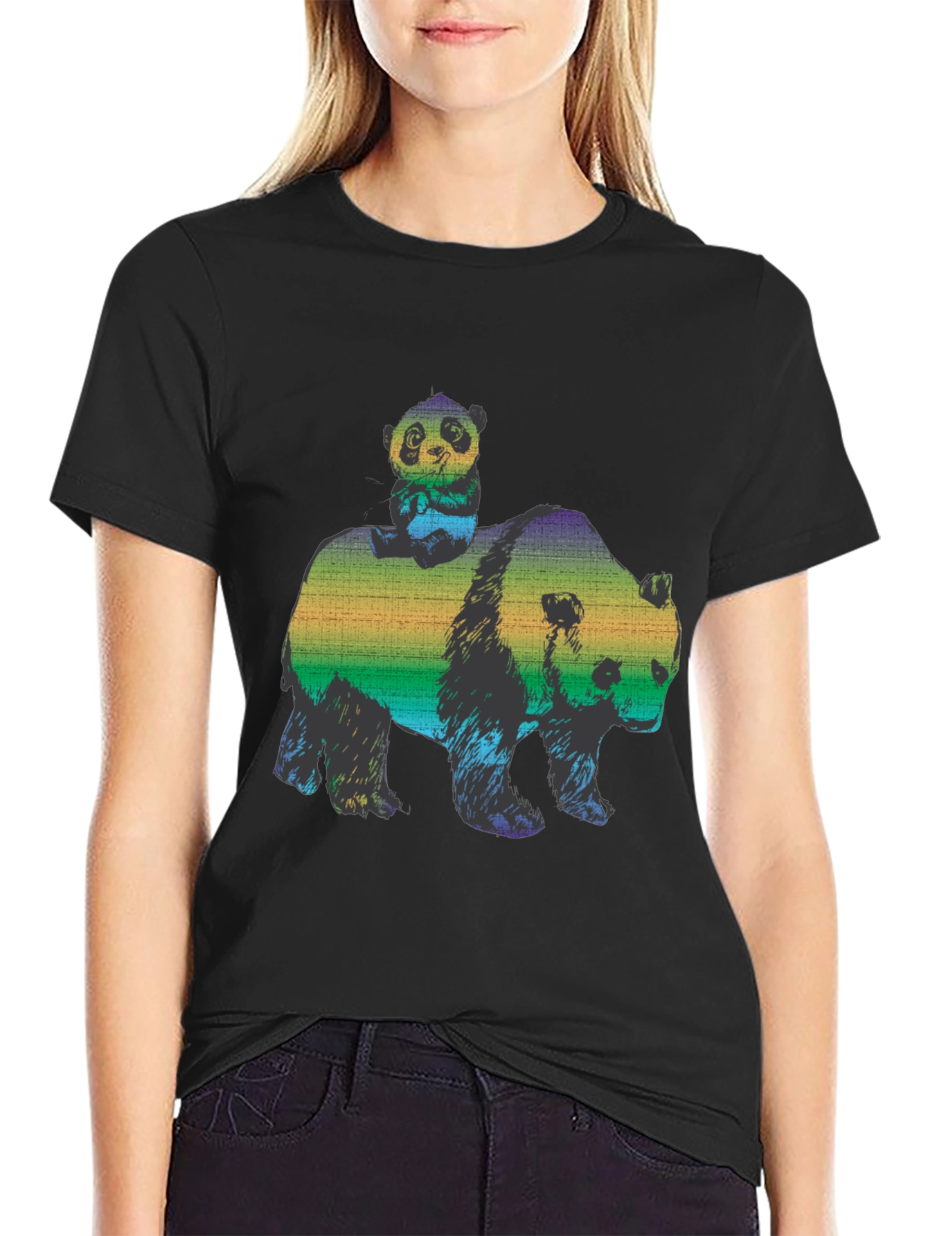 Panda Ride Graphic Tee