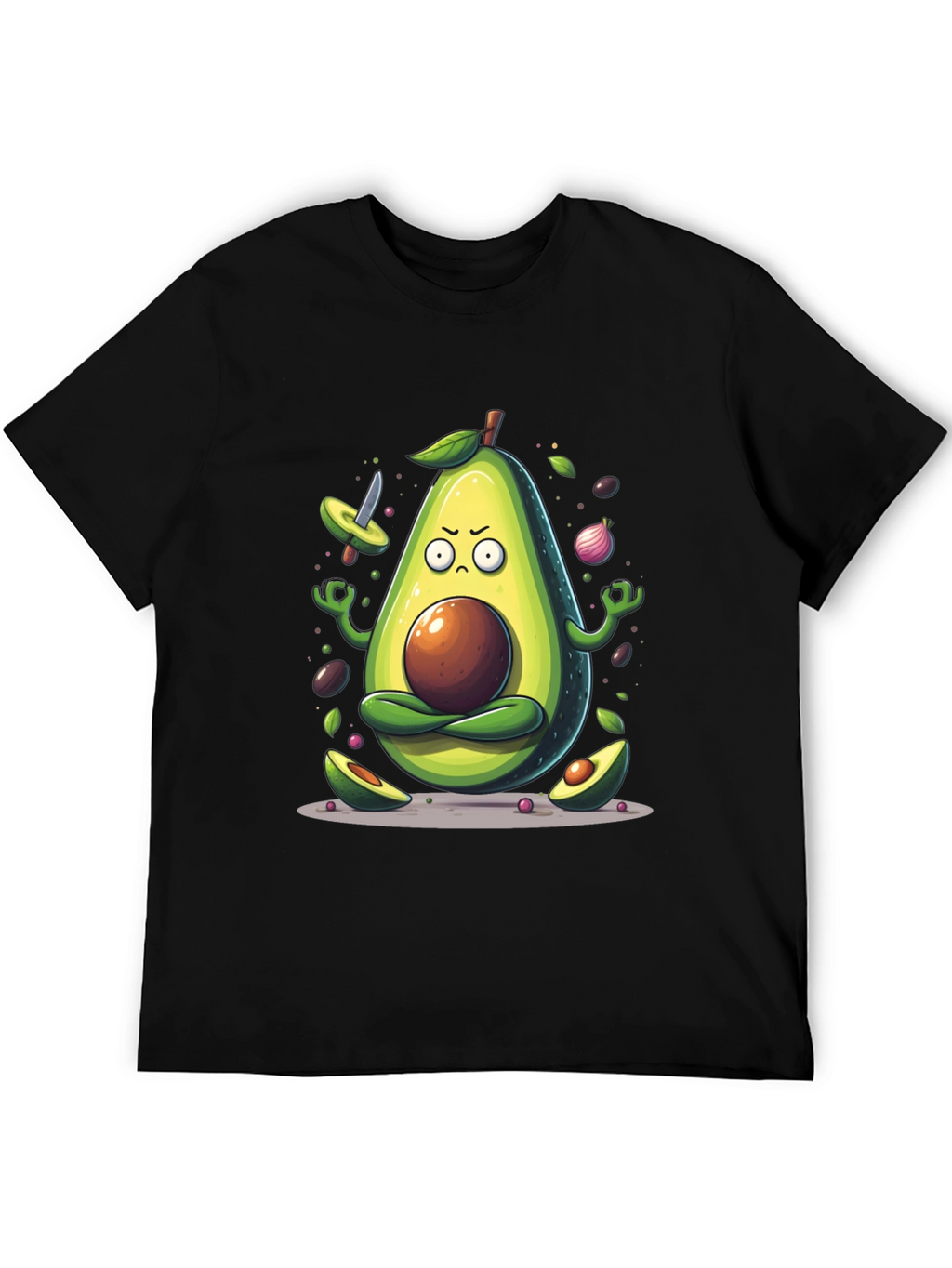 Zen Avocado Meditation T-Shirt