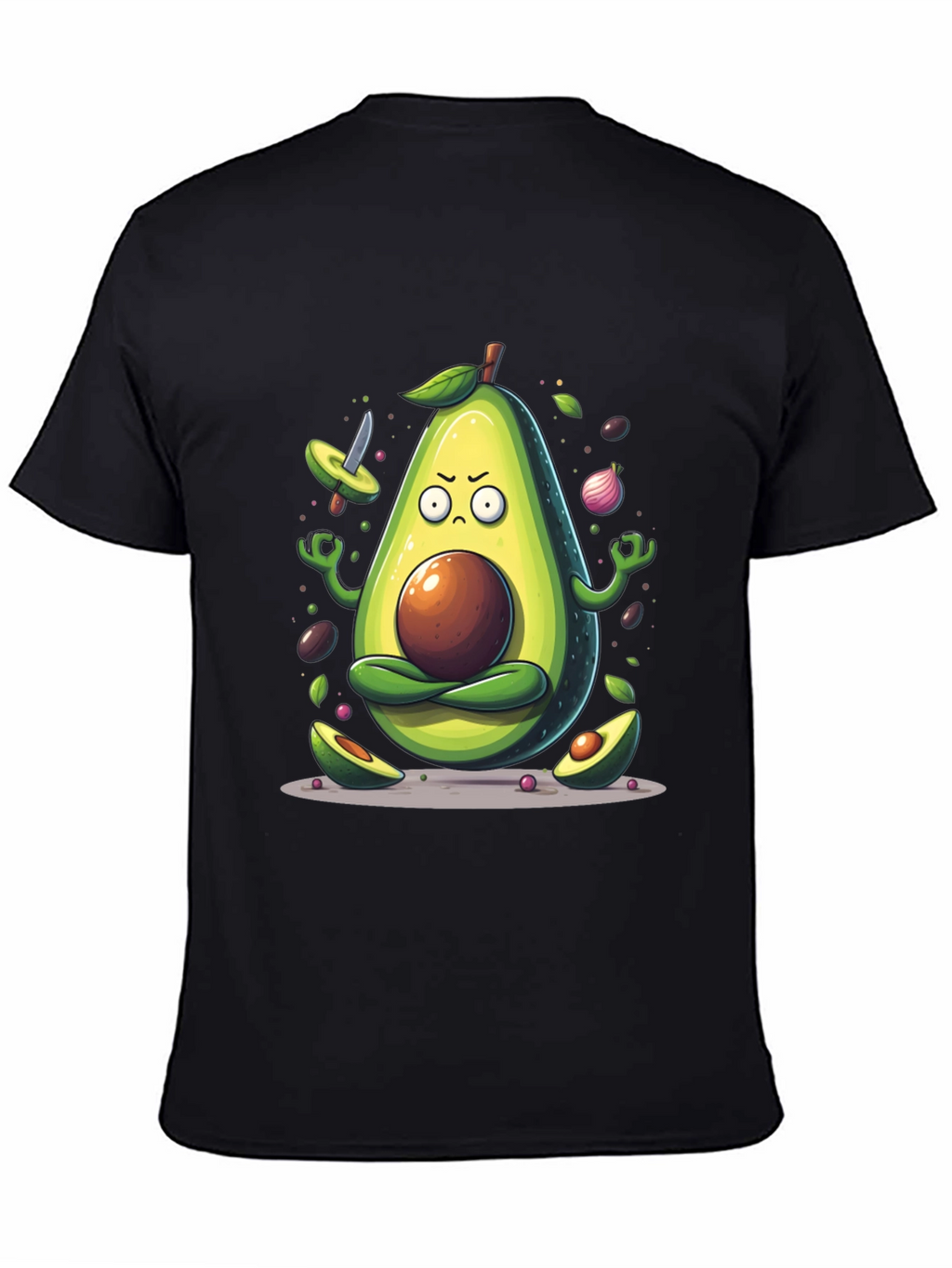 Zen Avocado Meditation T-Shirt