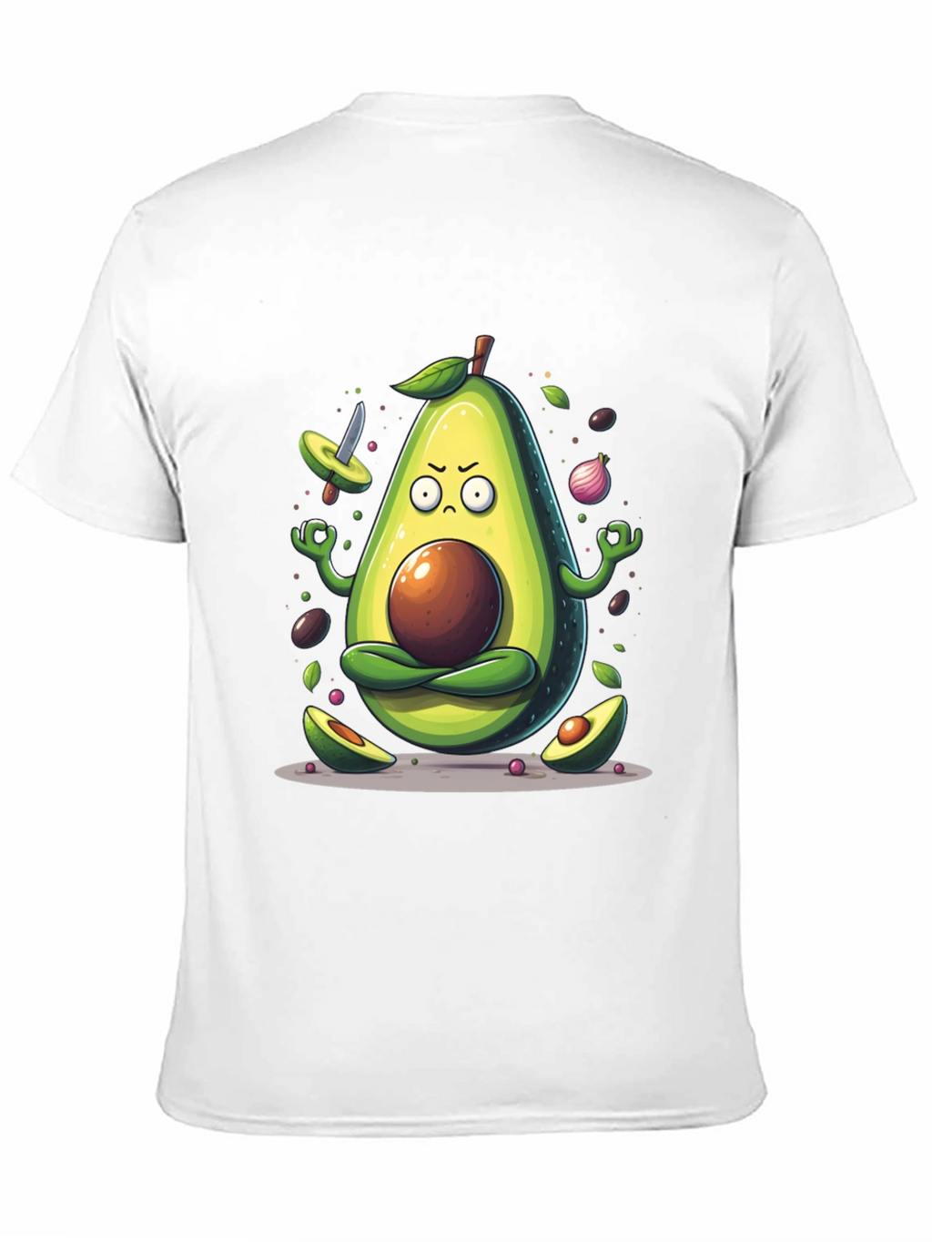 Zen Avocado Meditation T-Shirt