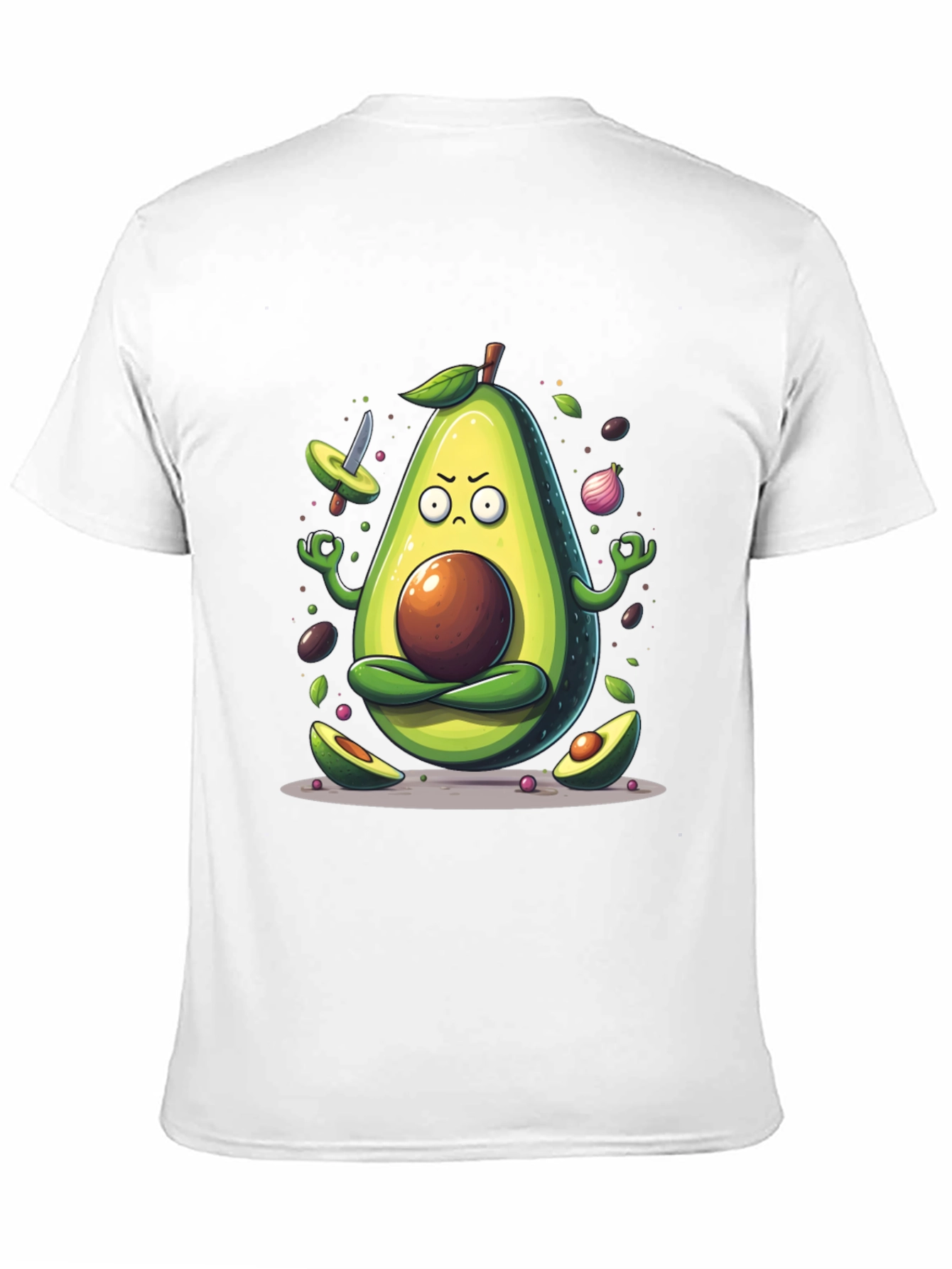 Zen Avocado Meditation T-Shirt