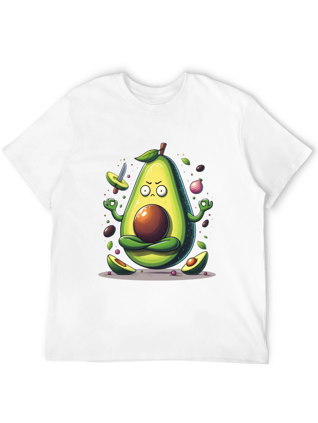 Zen Avocado Meditation T-Shirt