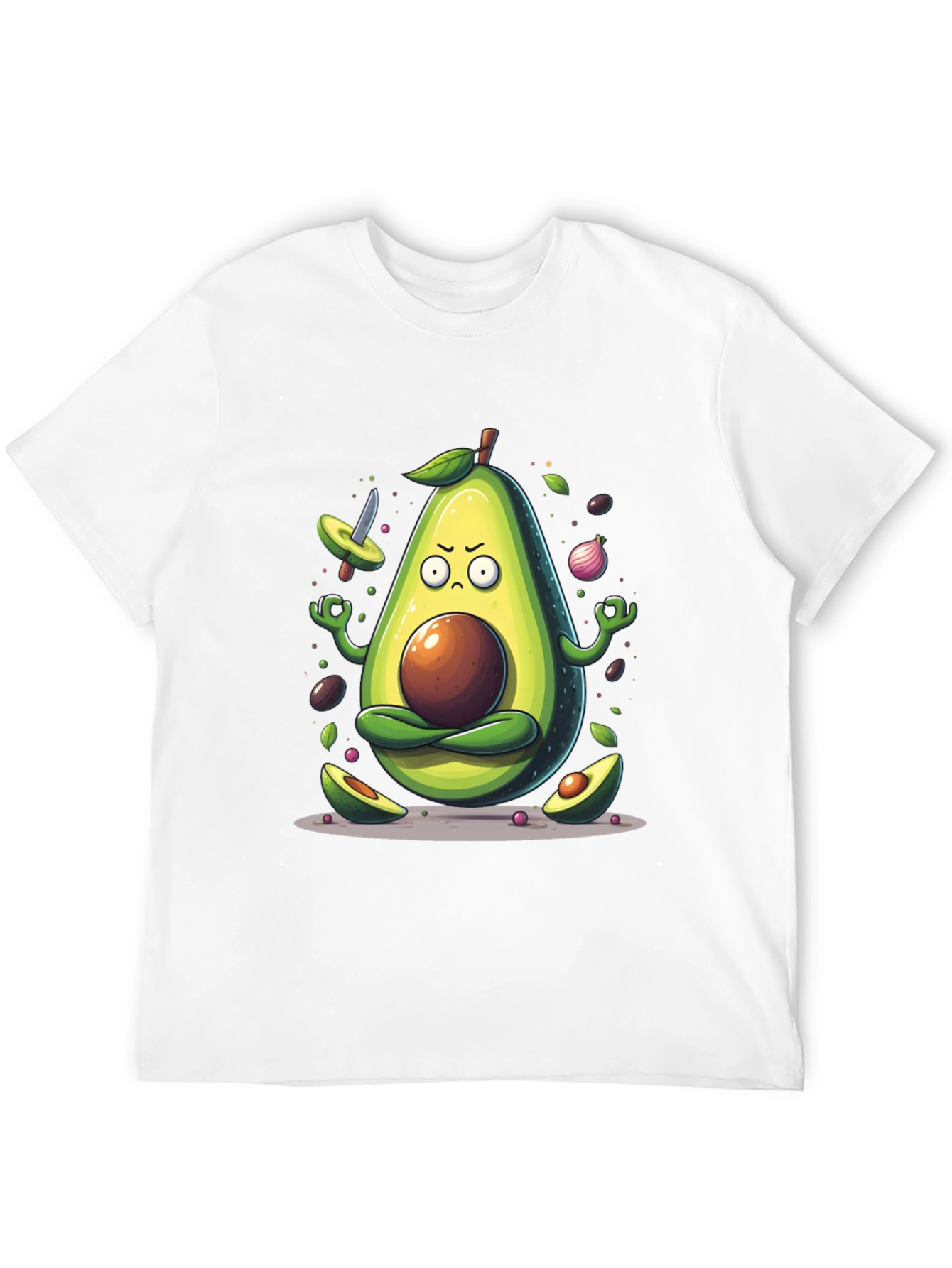 Zen Avocado Meditation T-Shirt