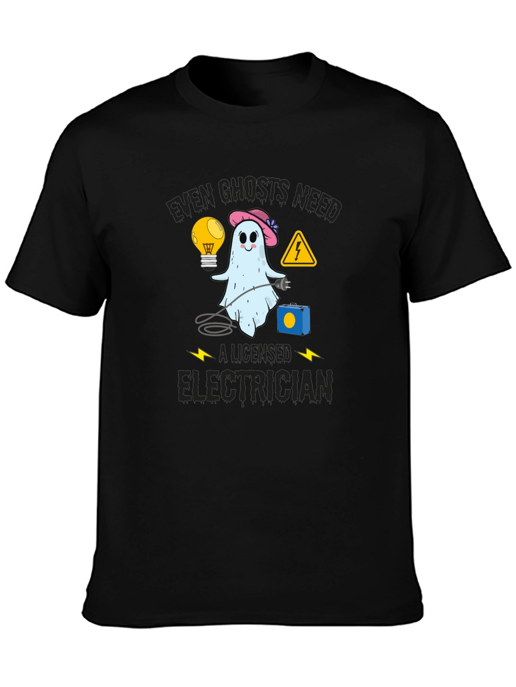Ghost Electrician T-Shirt