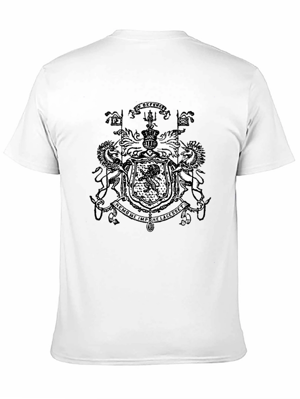 Embroidered Crest Graphic Tee