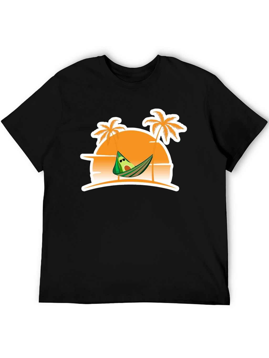 Relaxing Avocado Beach T-Shirt