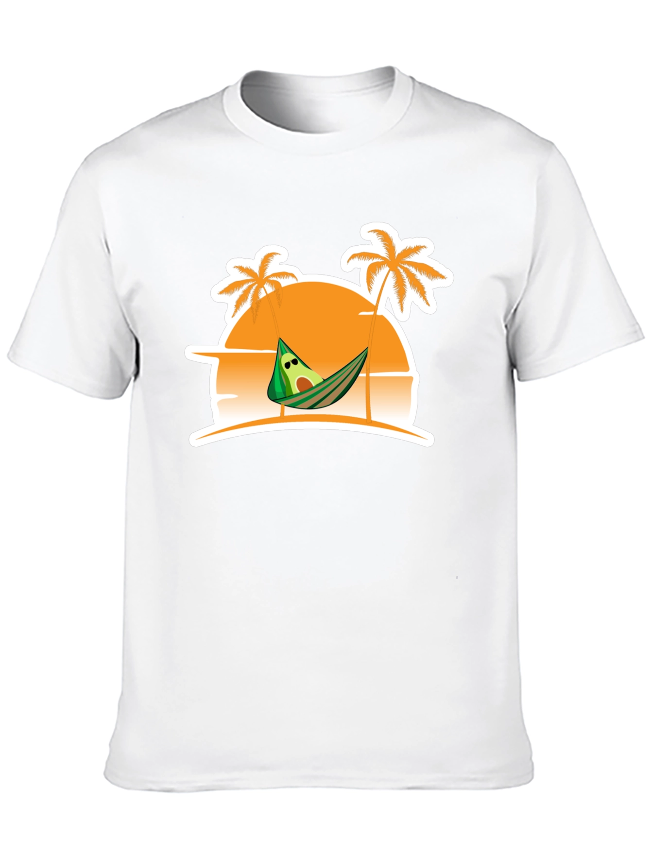 Relaxing Avocado Beach T-Shirt
