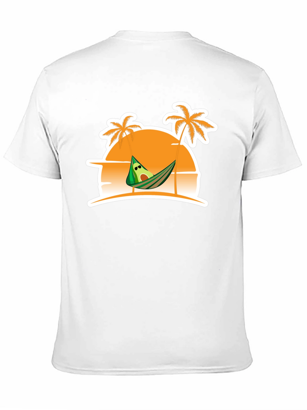 Relaxing Avocado Beach T-Shirt