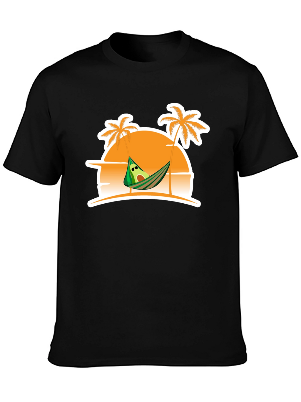 Relaxing Avocado Beach T-Shirt