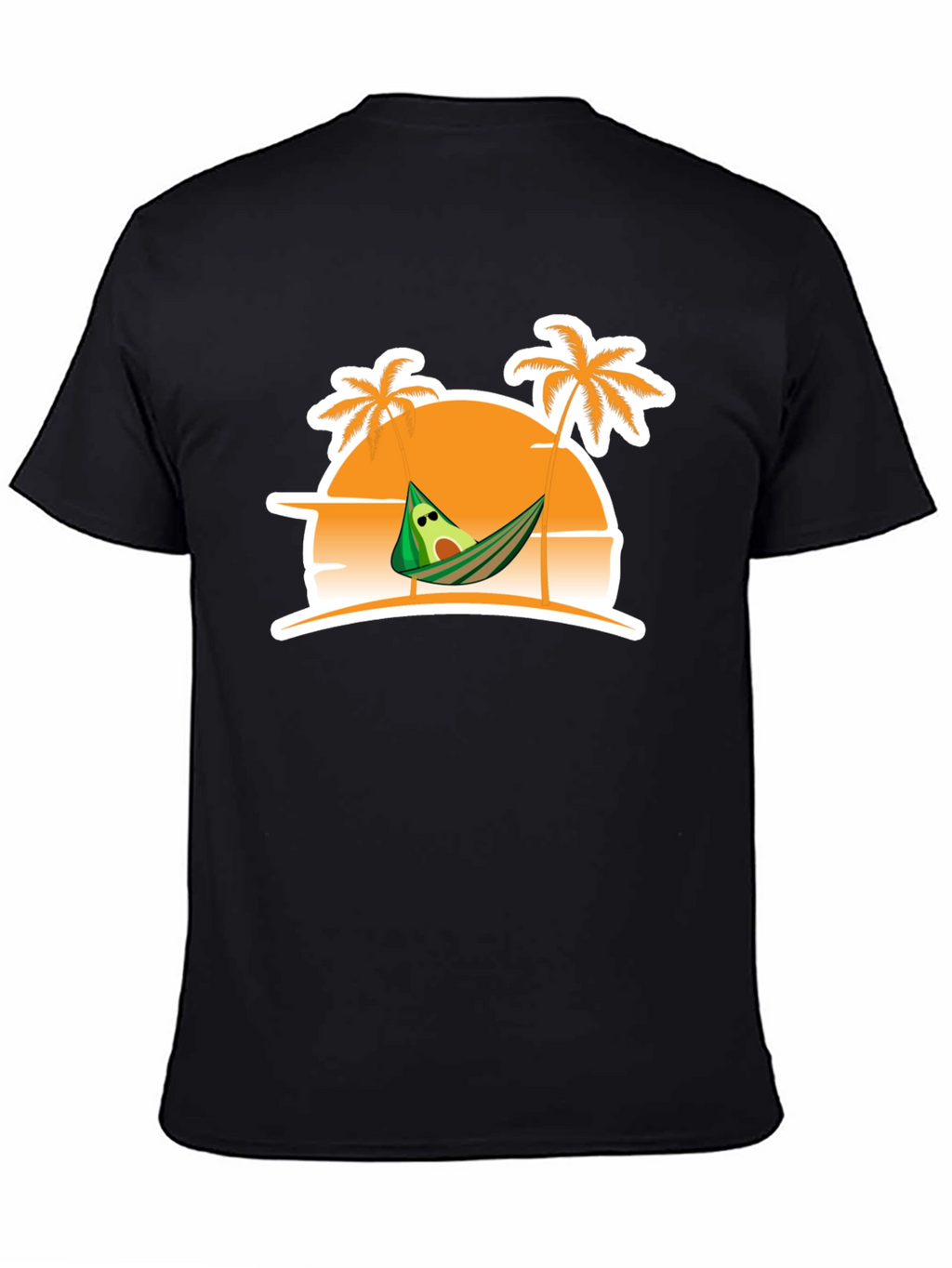 Relaxing Avocado Beach T-Shirt