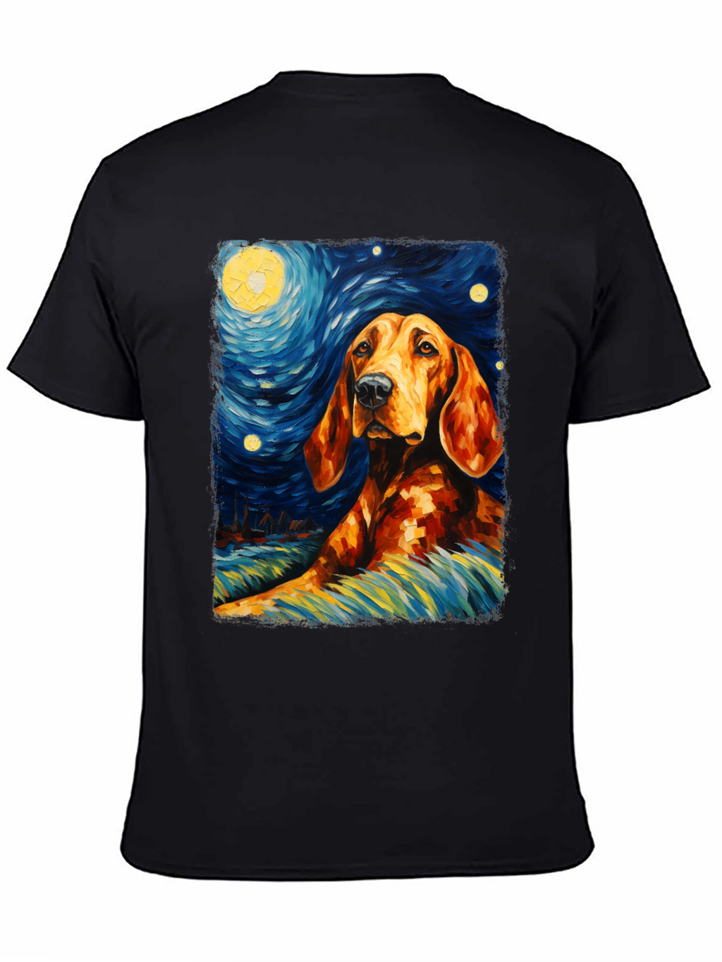 Starry Night Dachshund T-Shirt