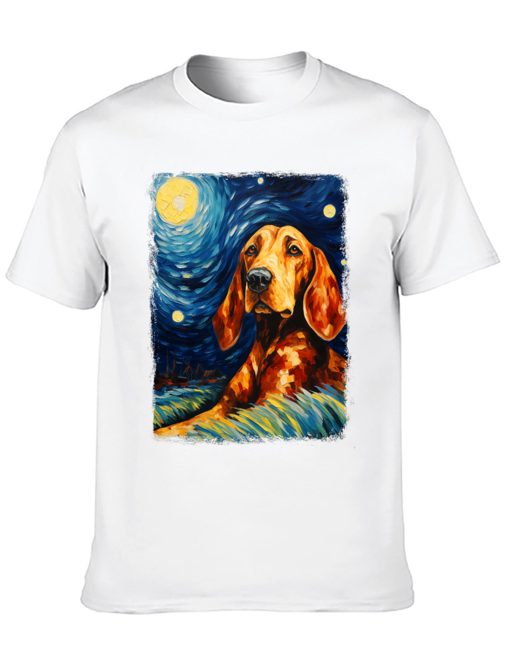 Starry Night Dachshund T-Shirt